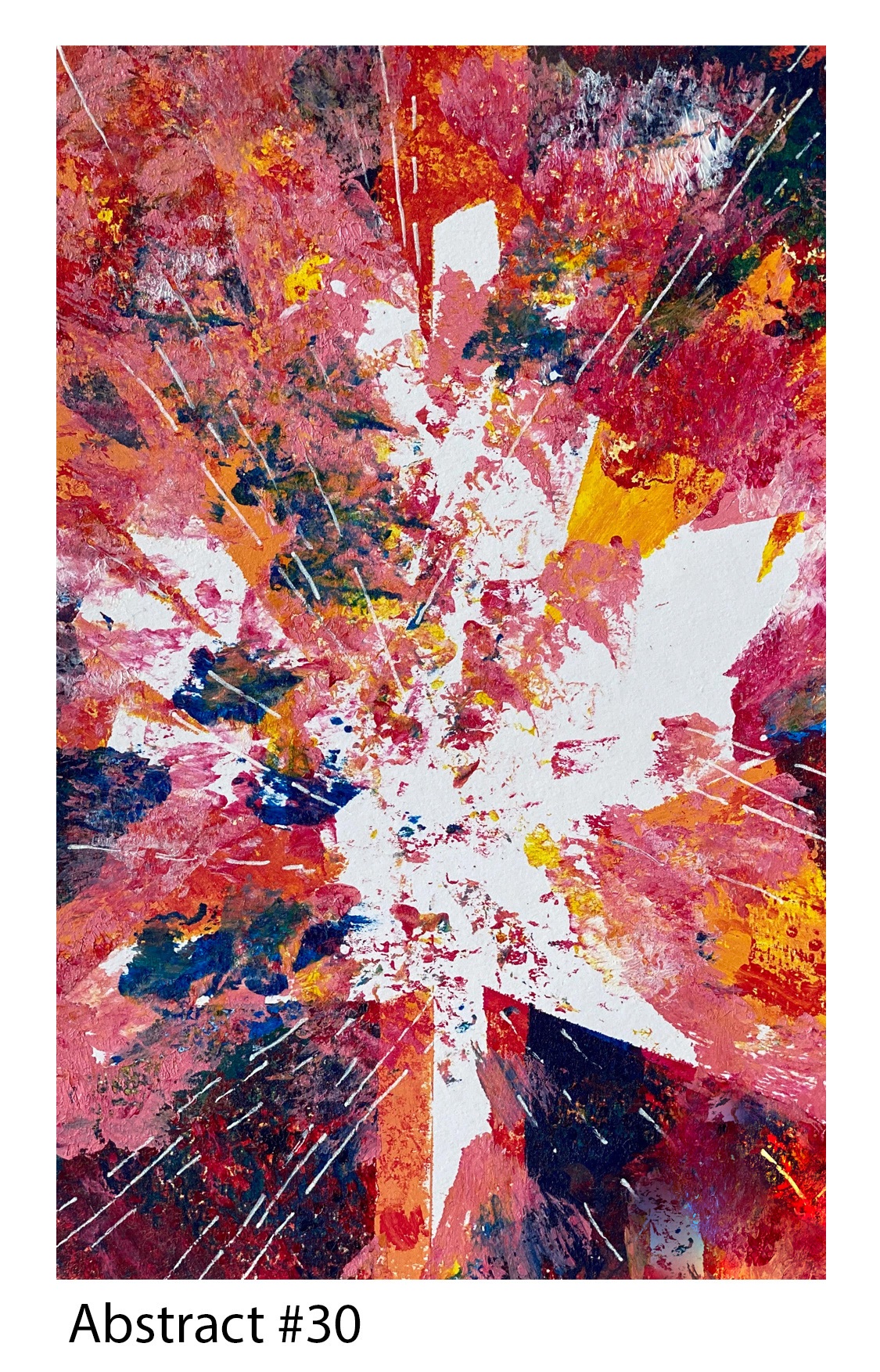 Acrylic on Paper, 5"x8", 2020, Available