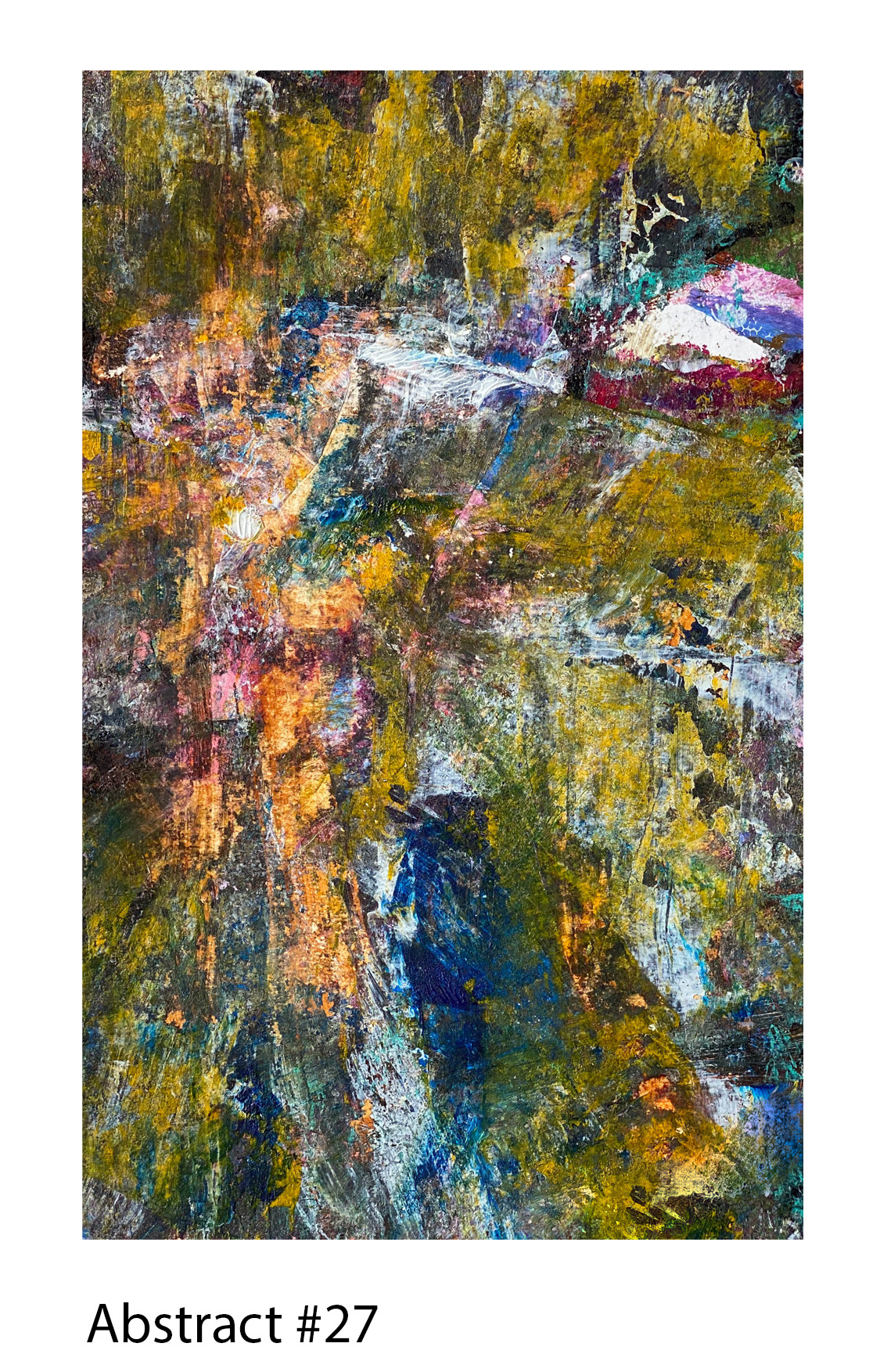 Acrylic on Paper, 5"x8", 2020, Available