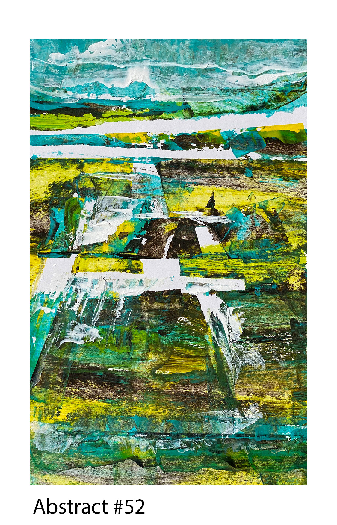 Acrylic on Paper, 5"x8", 2020, Available