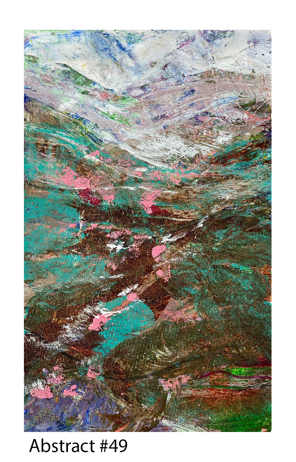 Acrylic on Paper, 5"x8", 2020, Available