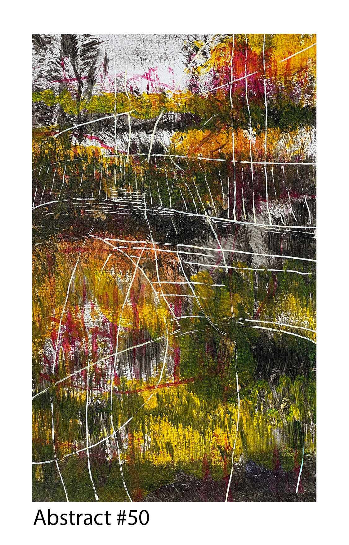 Acrylic on Paper, 5"x8", 2020, Available