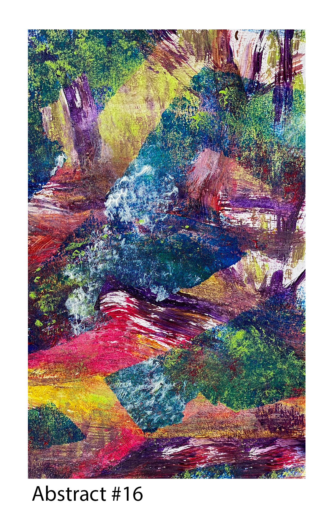 Acrylic on Paper, 5"x8", 2020, Available