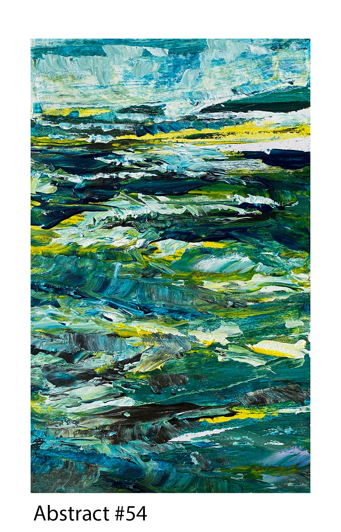 Acrylic on Paper, 5"x8", 2020, Available