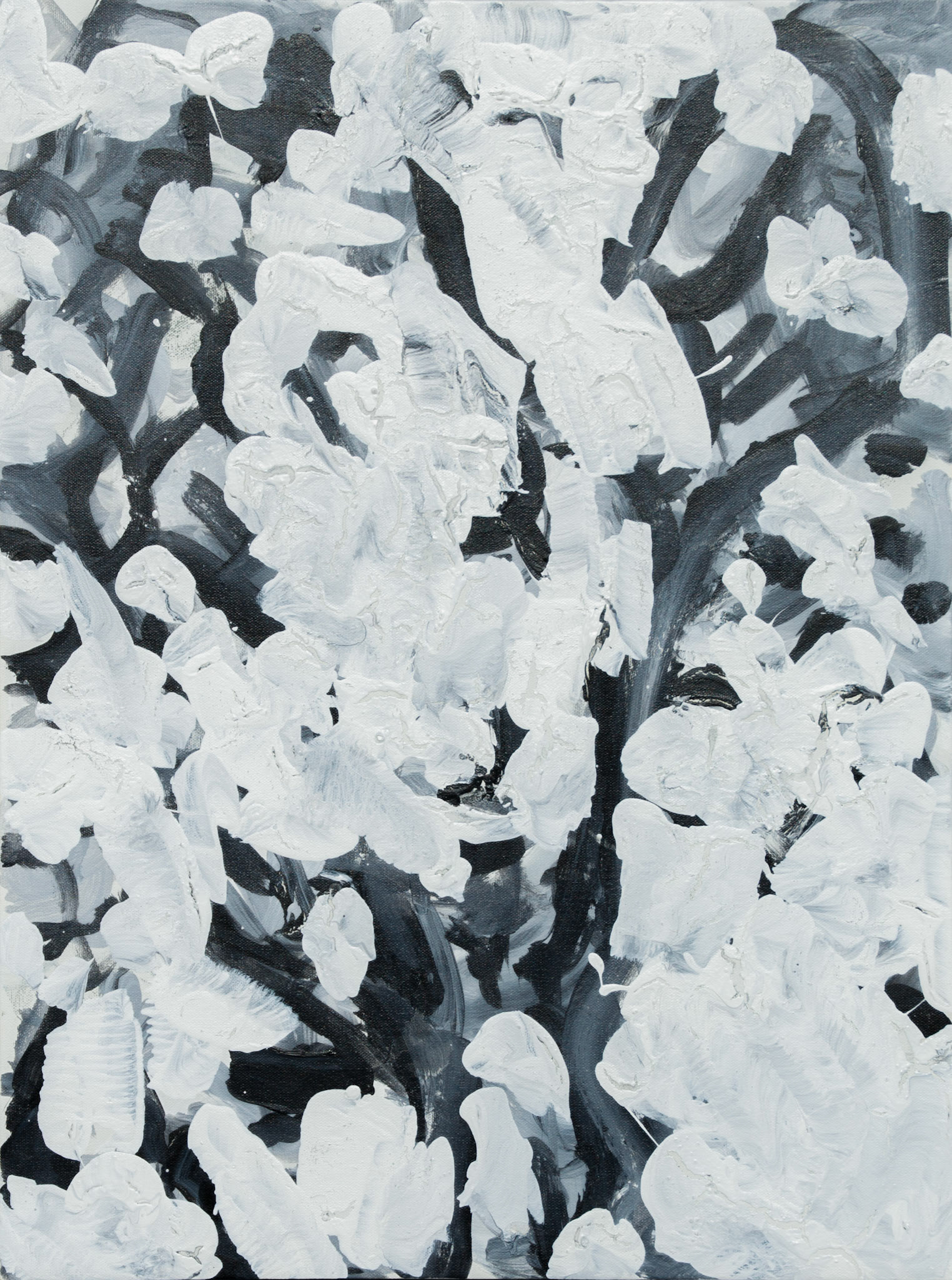 "Light and Shadow" 2014, Acrylic on Canvas, 24x18 in