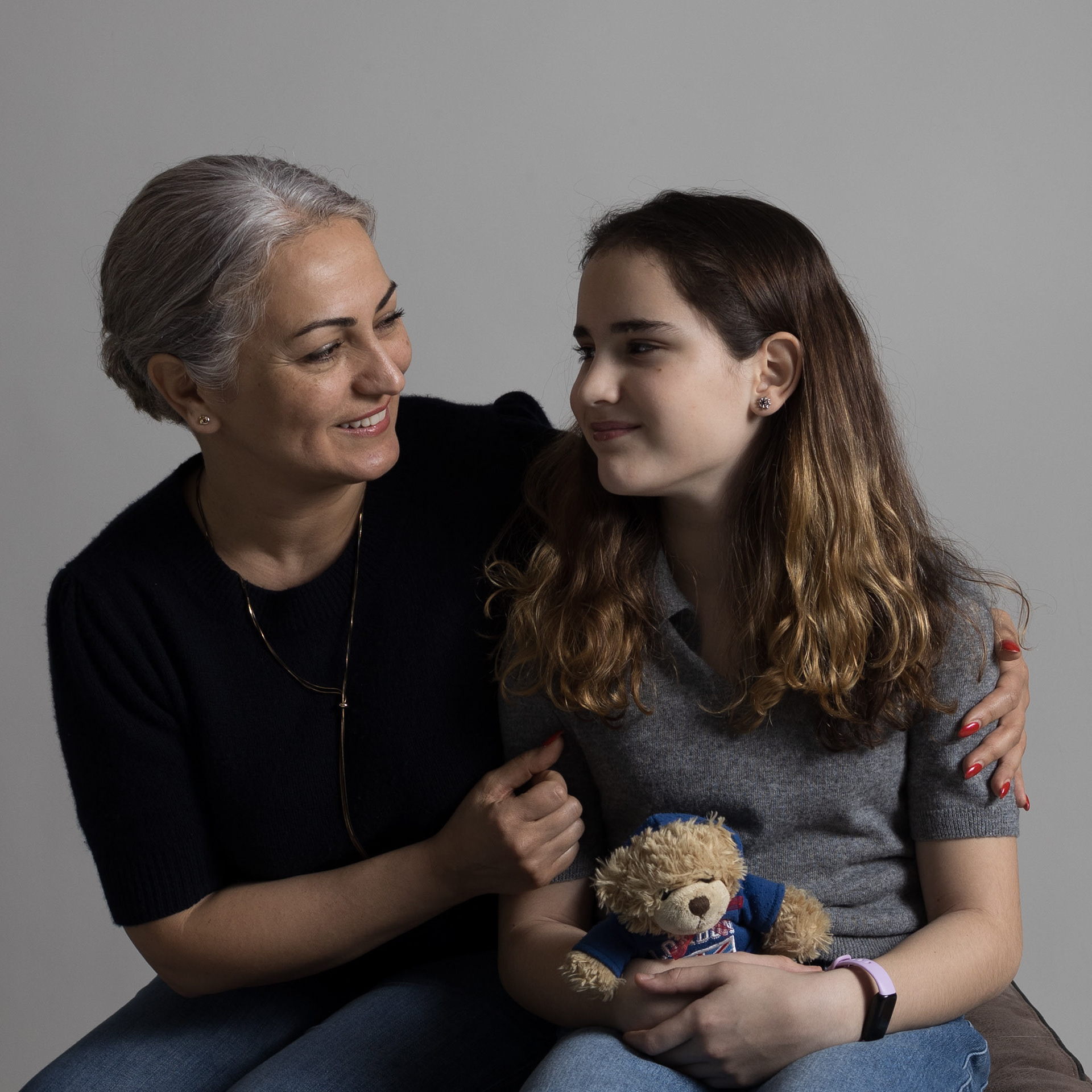 Julia + her mother