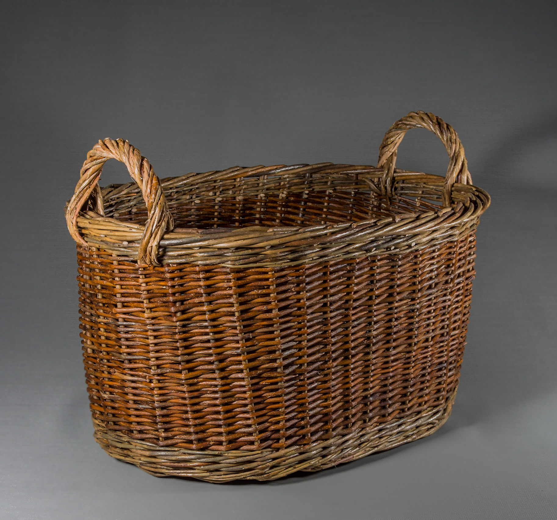 traditional laundry basket
