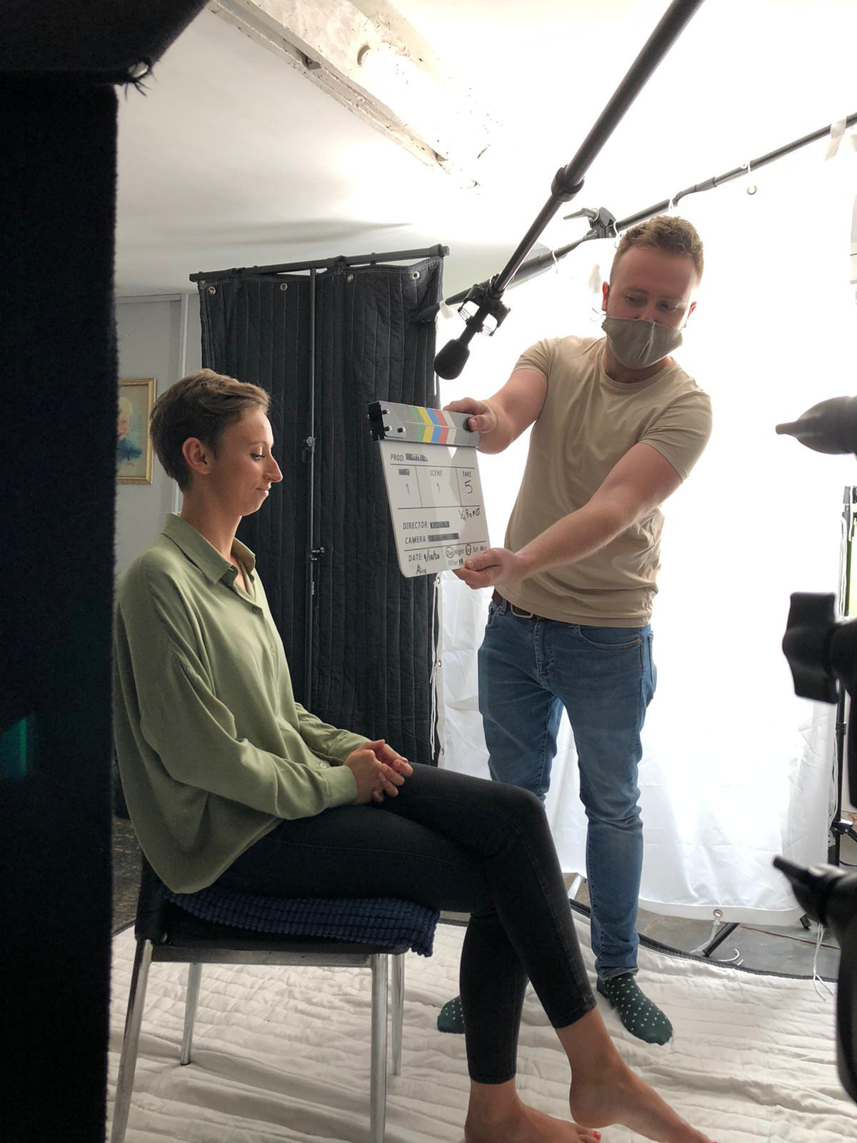 Alice brough and Oliver Walton