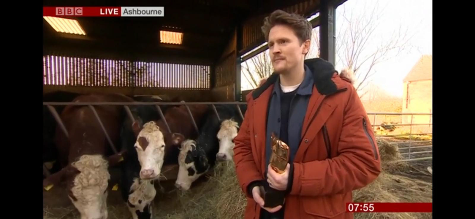 Alex Lockwood on BBC Breakfast