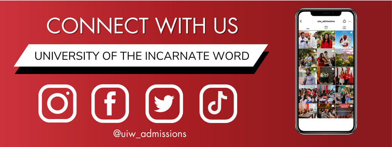 UIW Admissions Facebook and Twitter Header