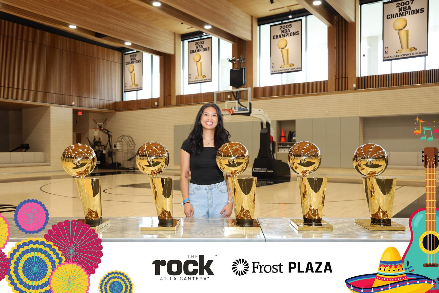 2024 San Antonio Spurs Championship Trophies