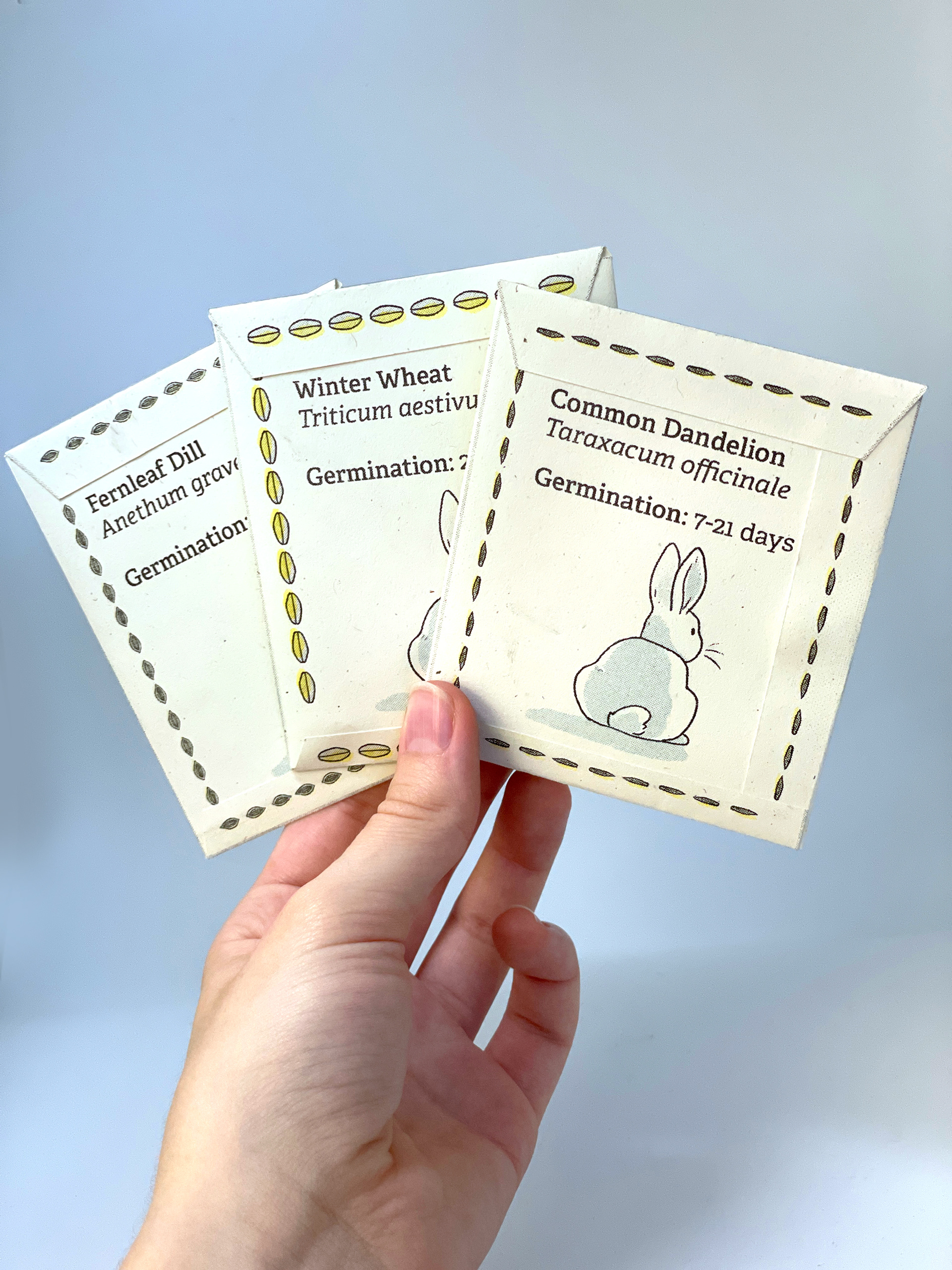seed packet backs