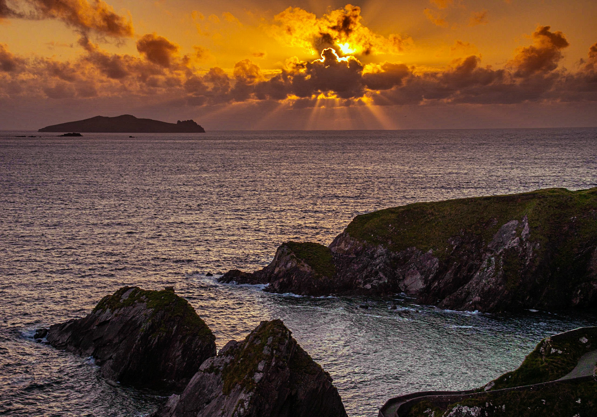 Above Dunquin Pier, Dingle Peninsula