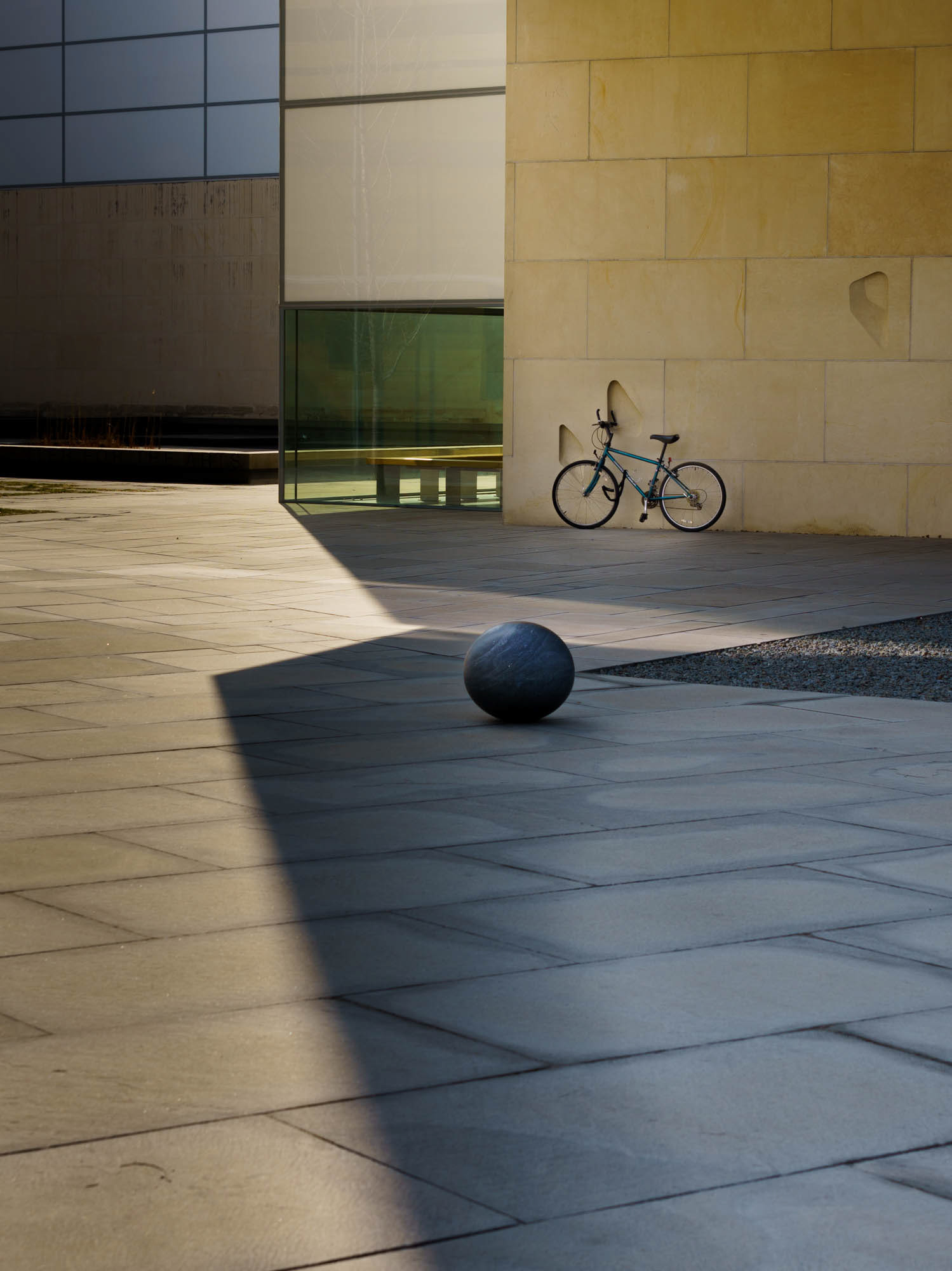Bike and the ball