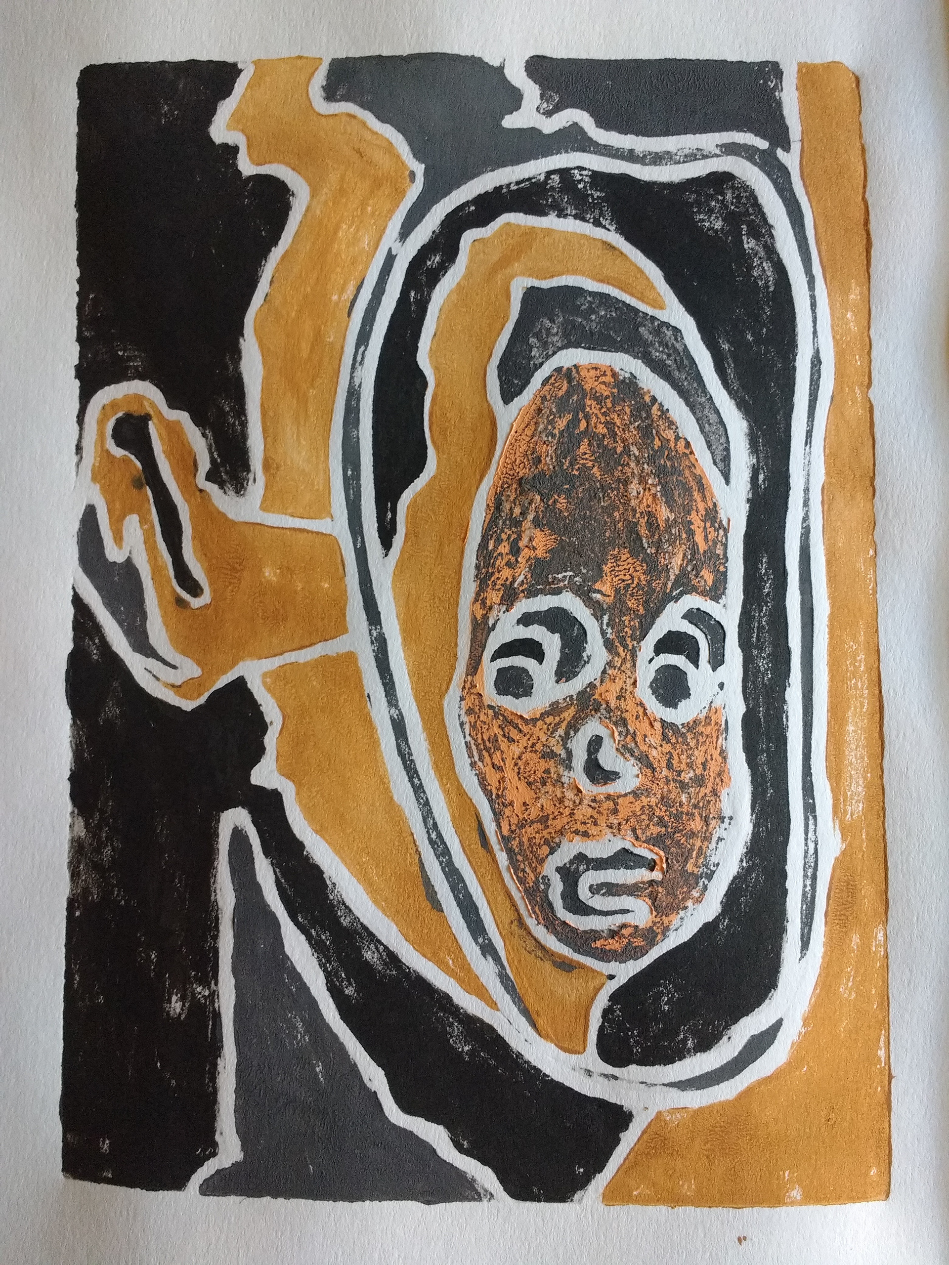 "Nonsurgical Mask" 8"W x 10"H