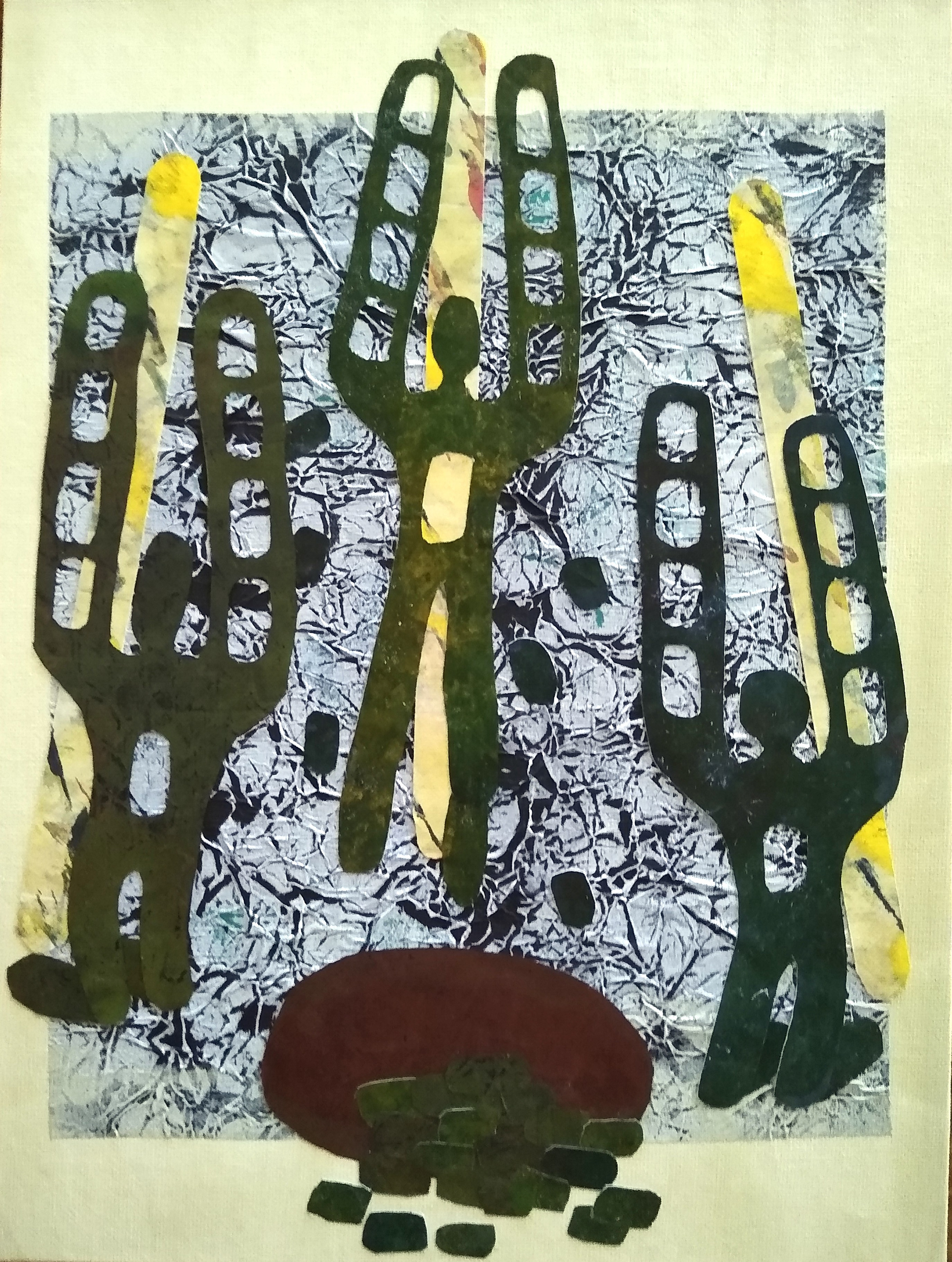 "Discovery" 9"W x 12"H