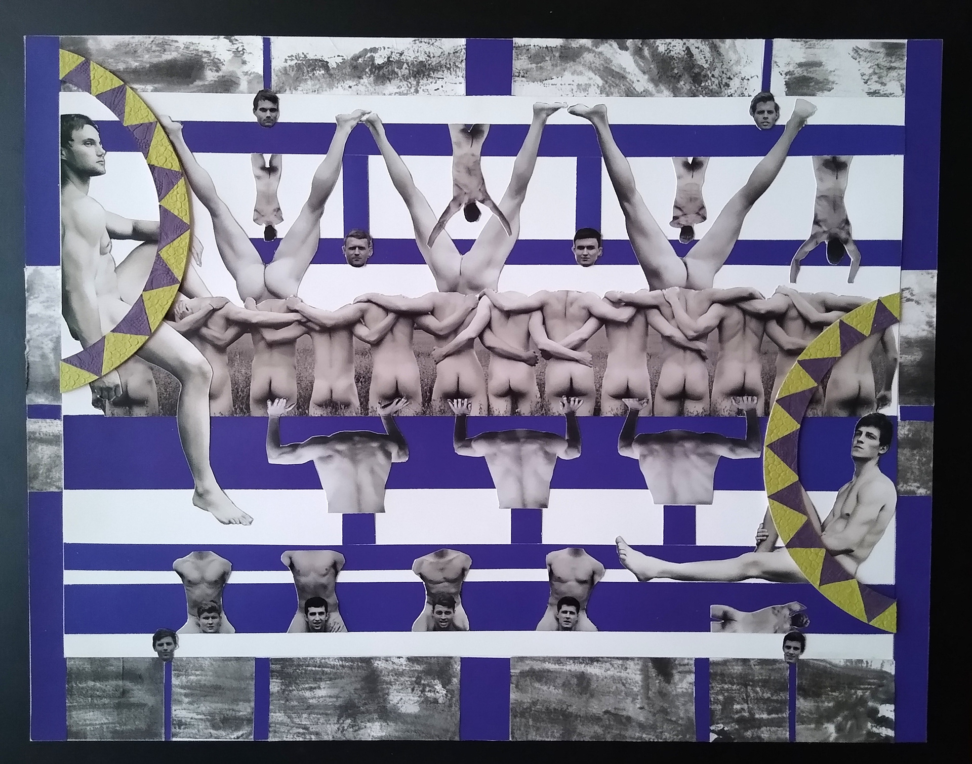 "Trophies" 18"W x 14"H