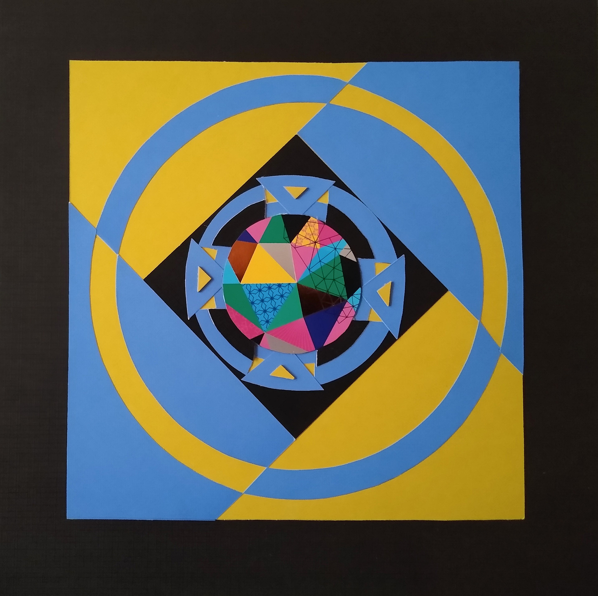 "Cost of Freedom" 12"W x 12"H