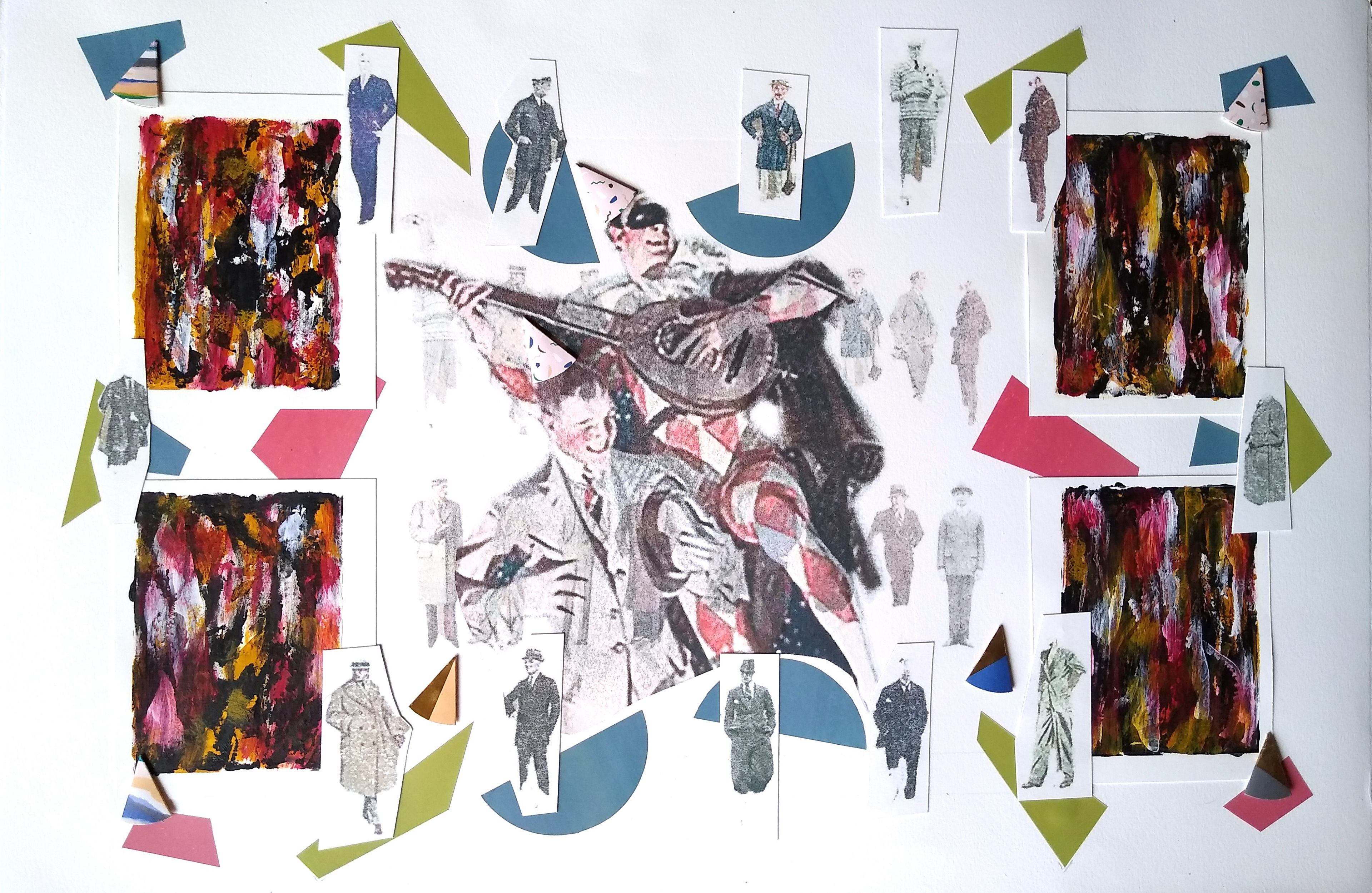 "Party" 20"W x 16"H