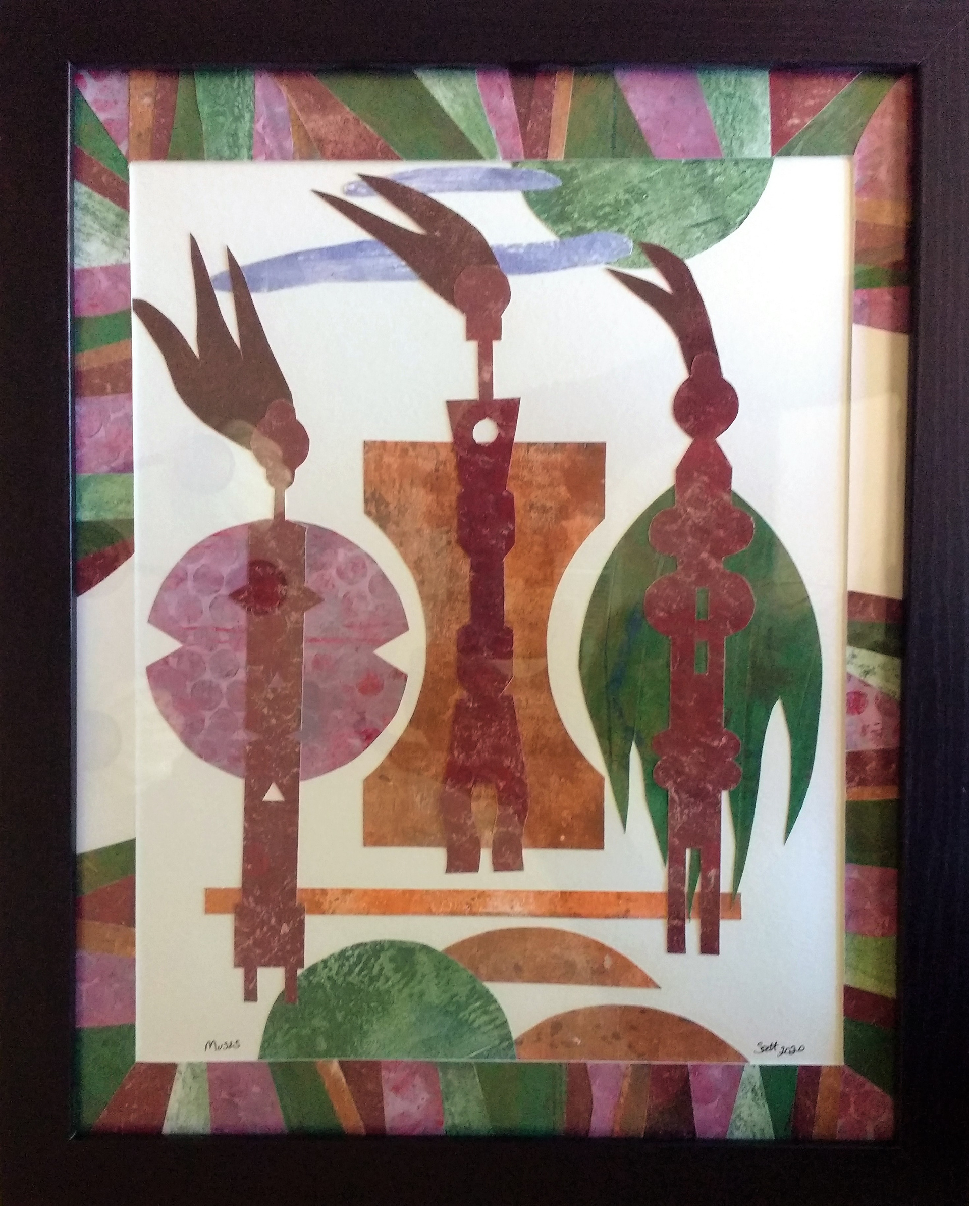 "Muses" 12"W x 16"H