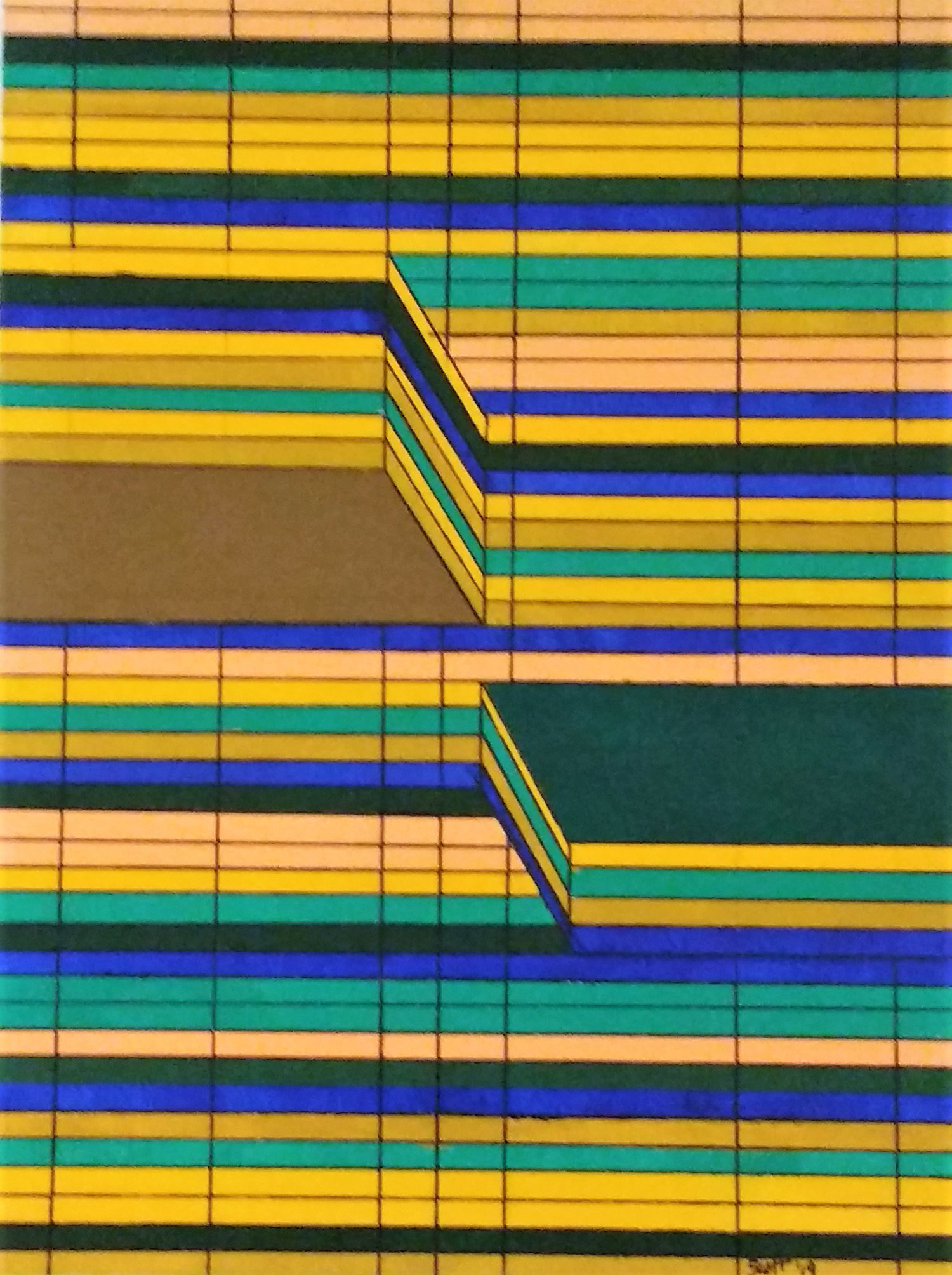 9"W x 12"H, acrylic on canvas (SOLD)