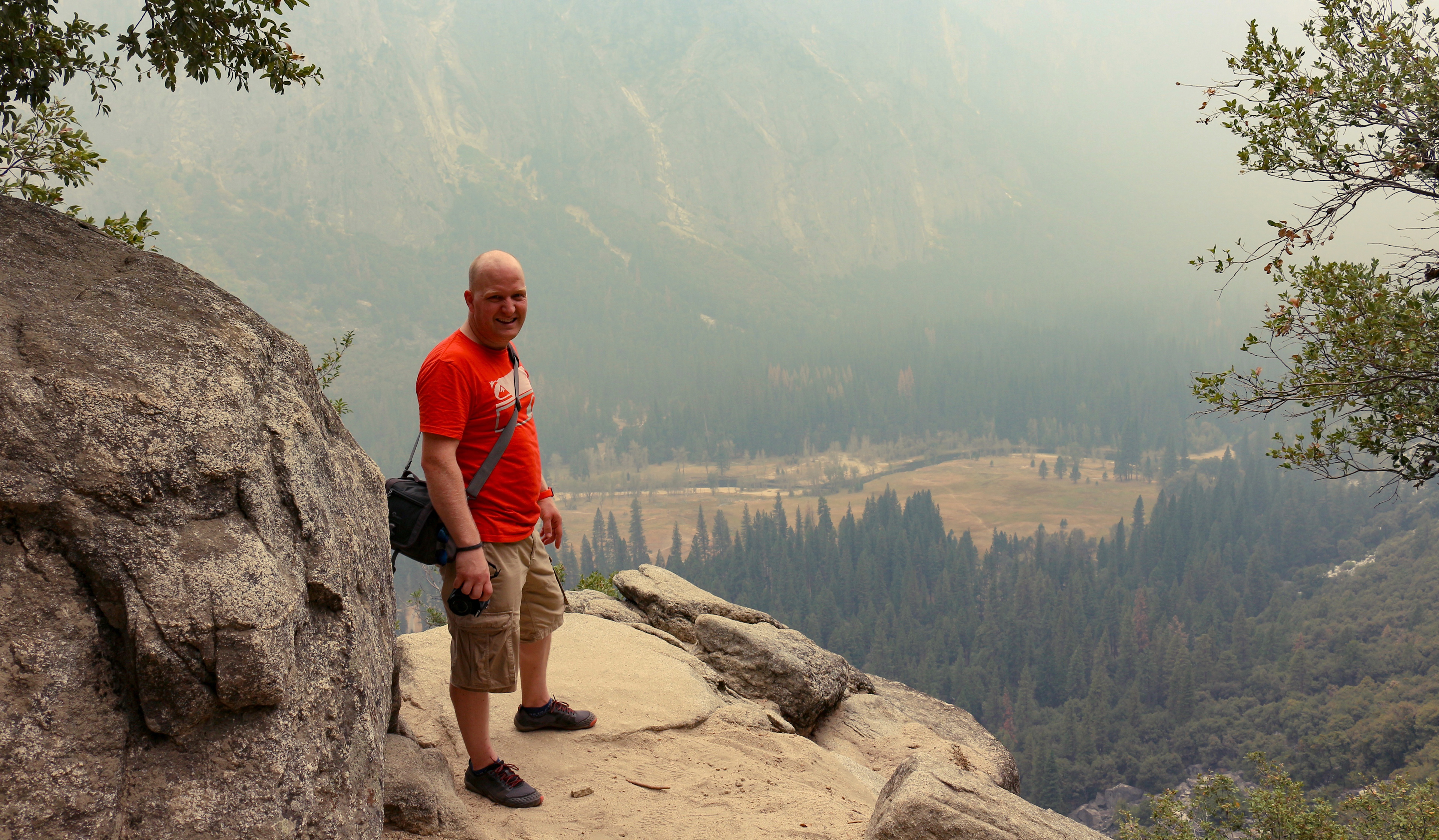 Iain Thompson in Yosemite 2015