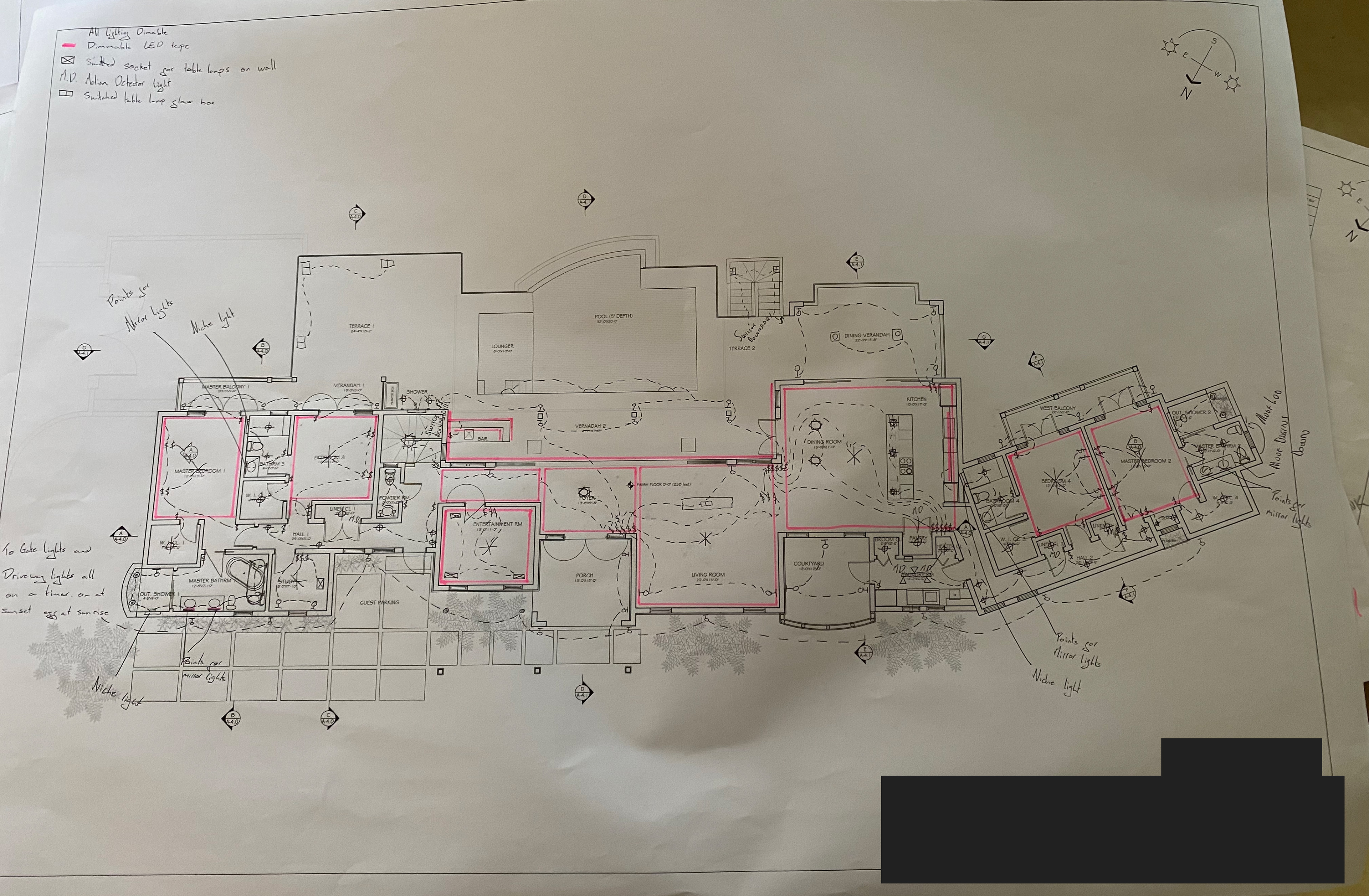 Lighting and Electric Plan