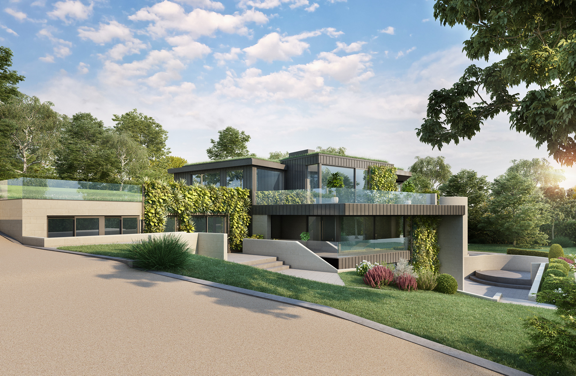 Architects Rendered Model