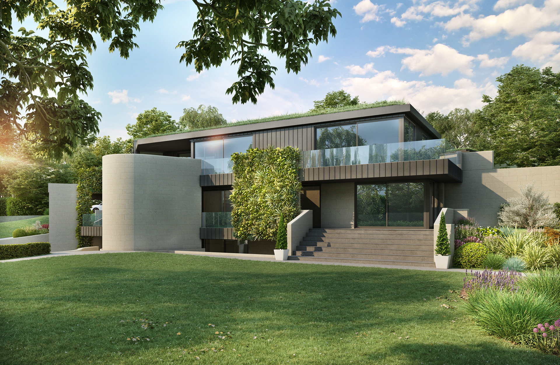 Architects Rendered Model