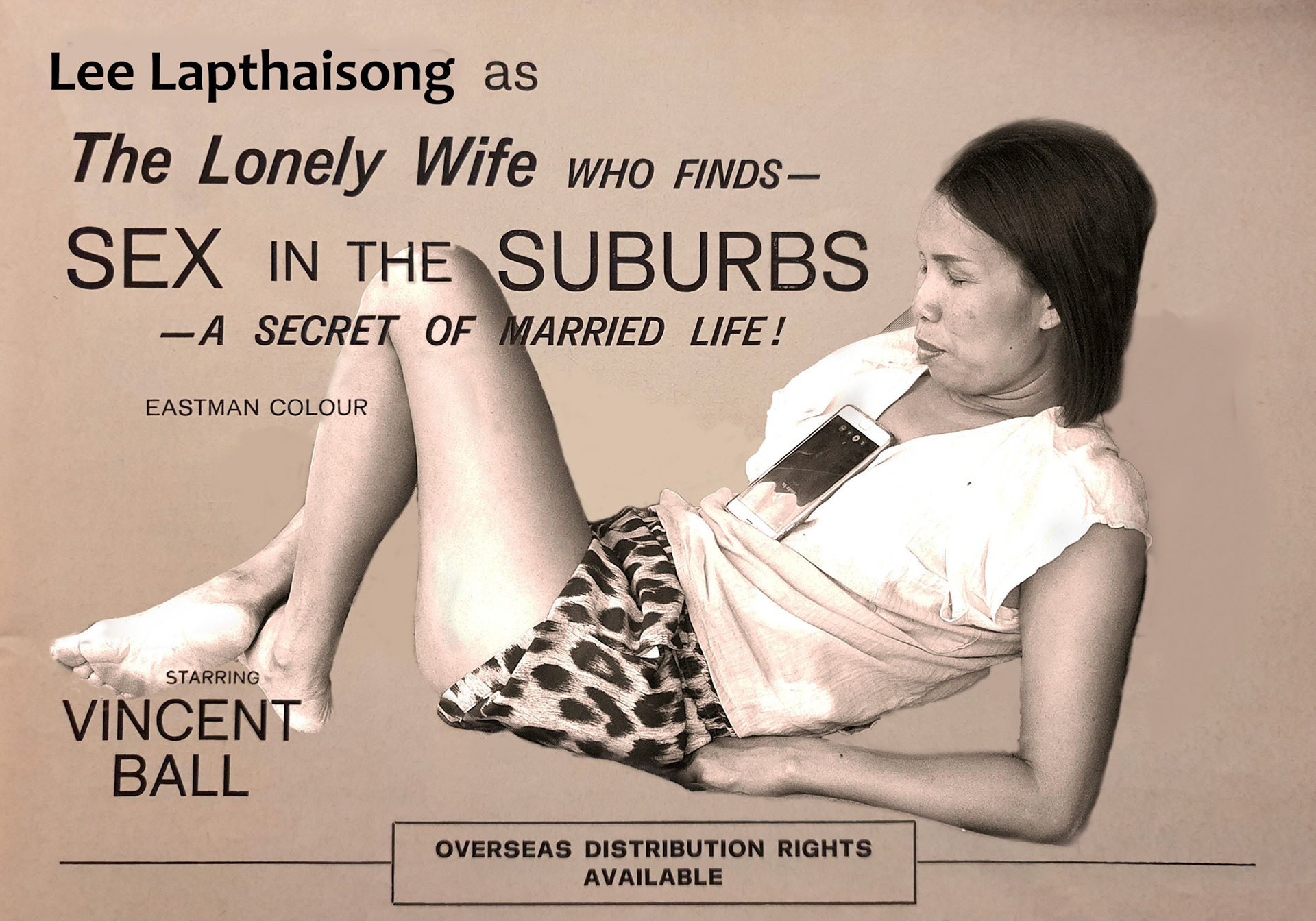 Lee Lapthaisong stars in this film advert from 1971