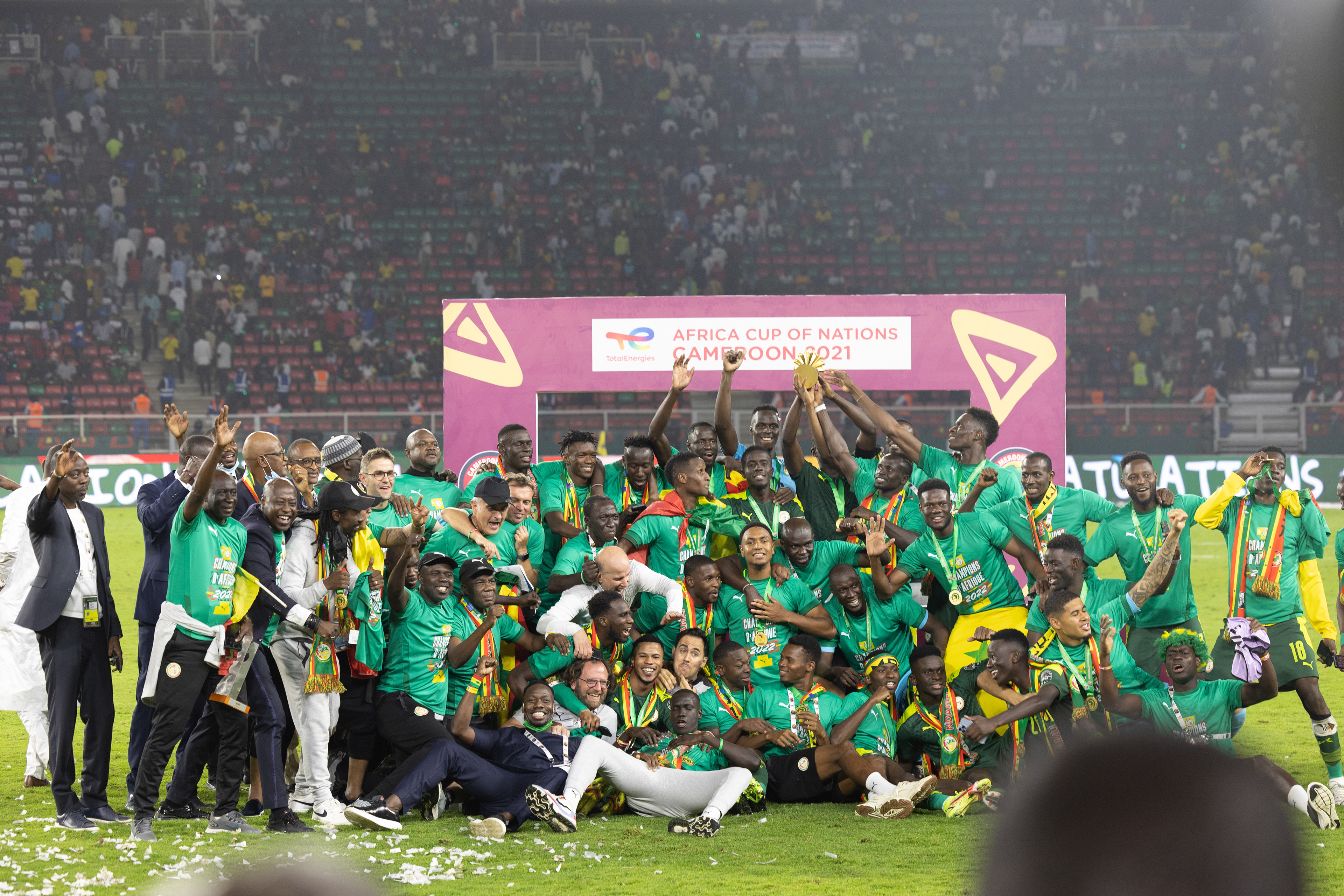 Senegal Team Winner - AFCON 2021 - Cameroon