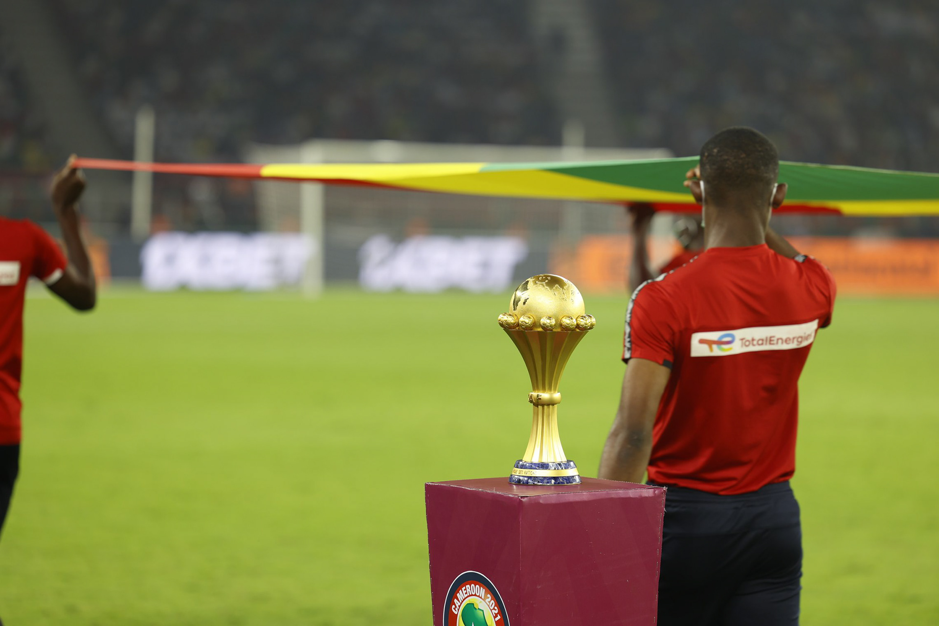AFCON 2022 Trophy - Yaounde (Cameroon)