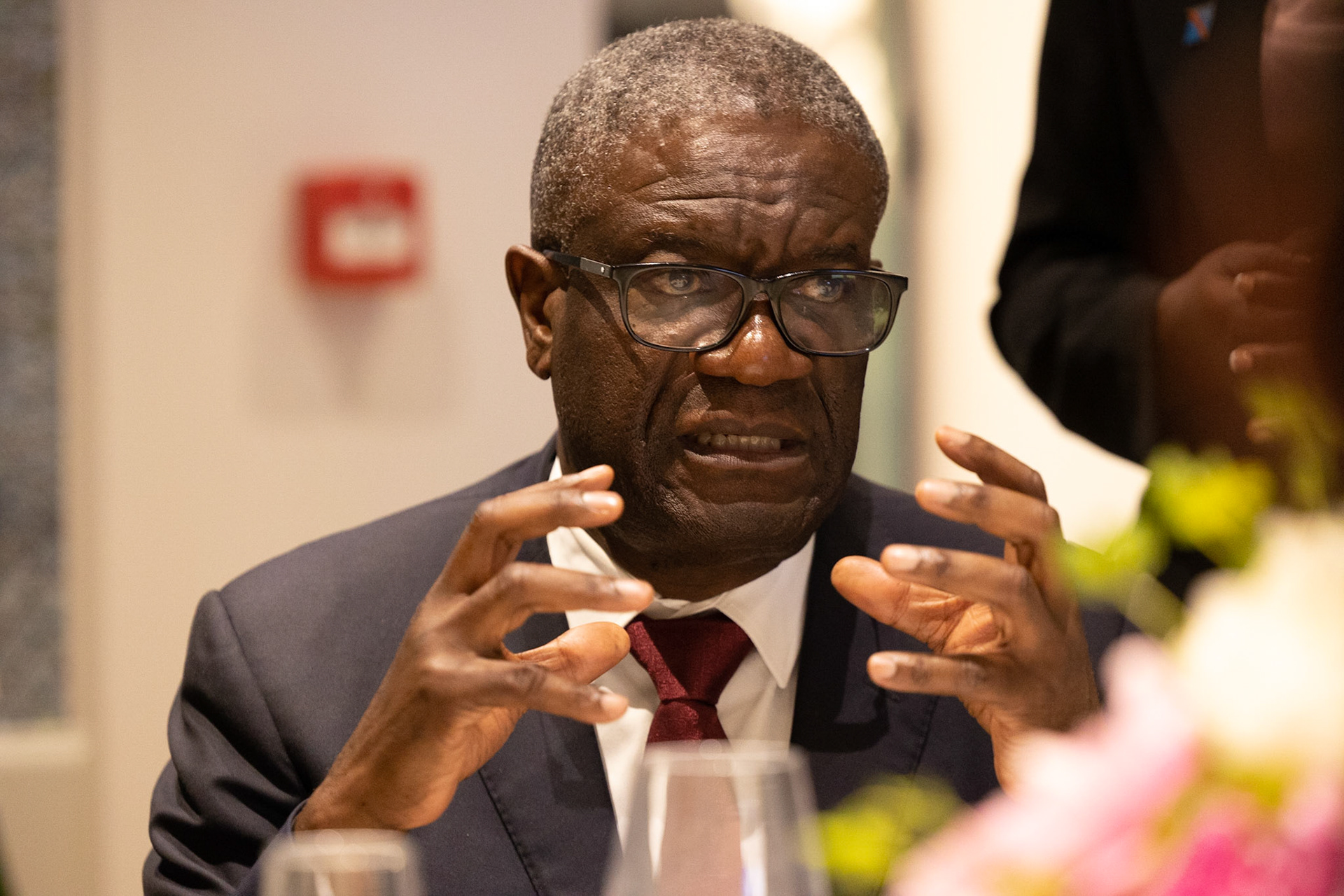 Dr. Denis Mukwege - Book for Peace - Rome 2023