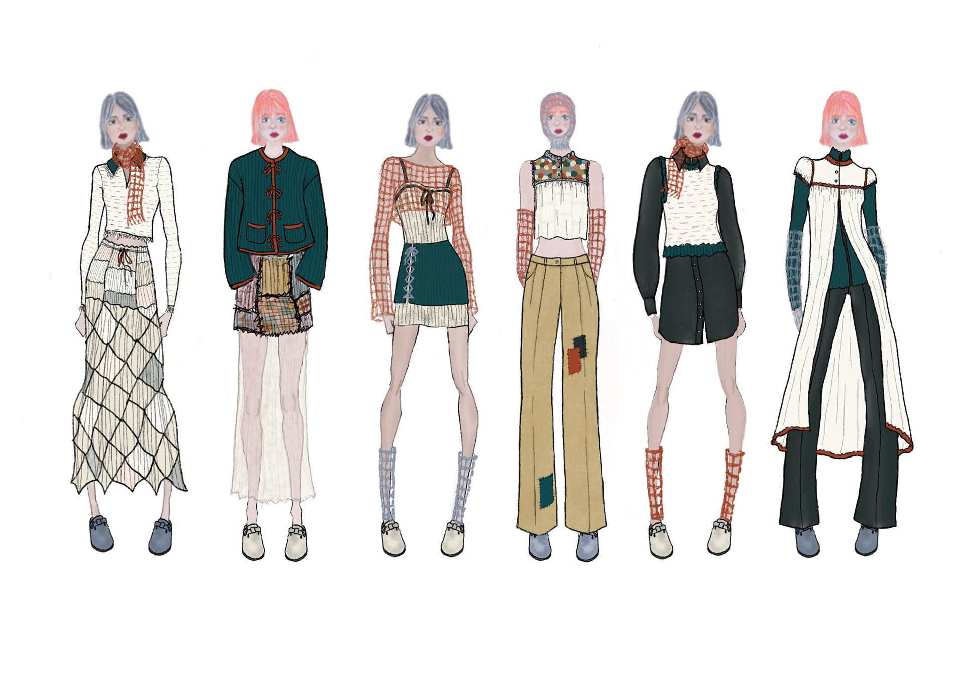 Kinship First Iteration Illustrations