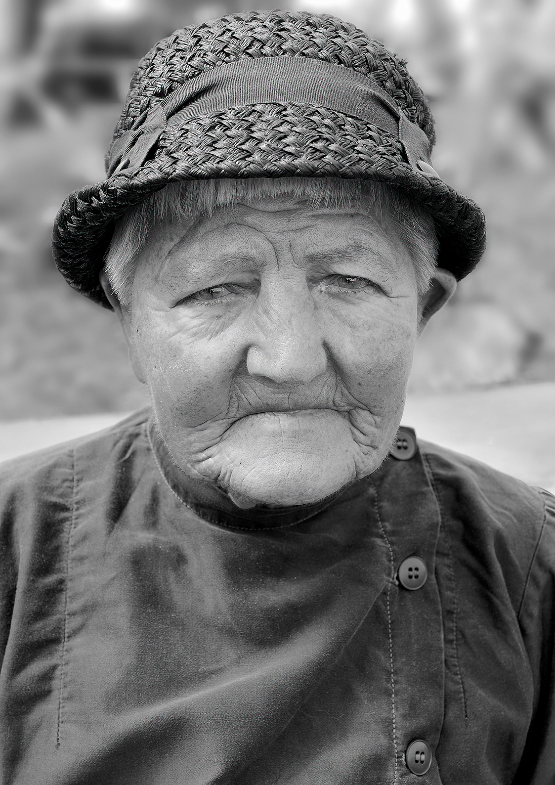 Paysanne bretonne - France