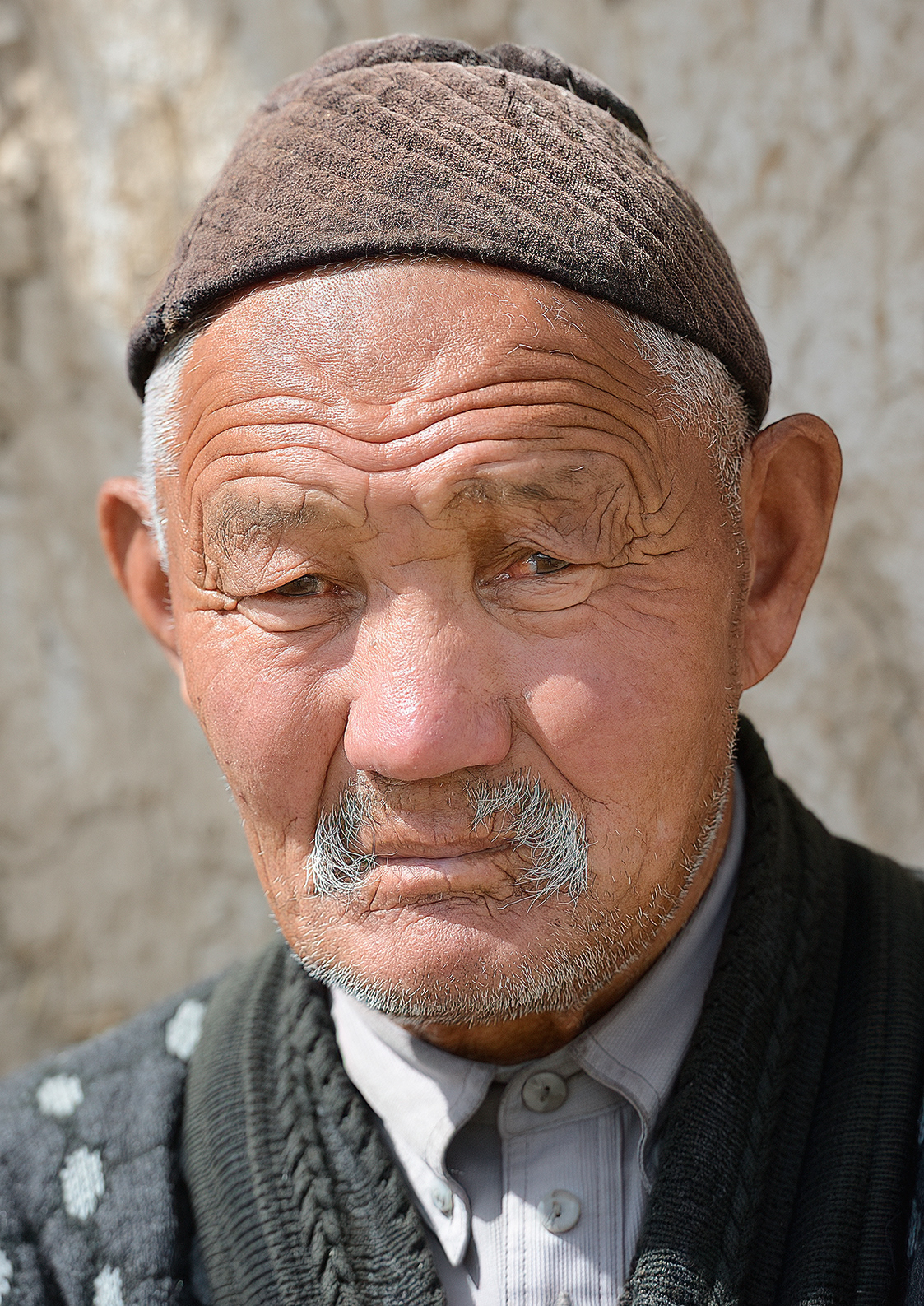 Viel homme des montagnes - Kirghizie