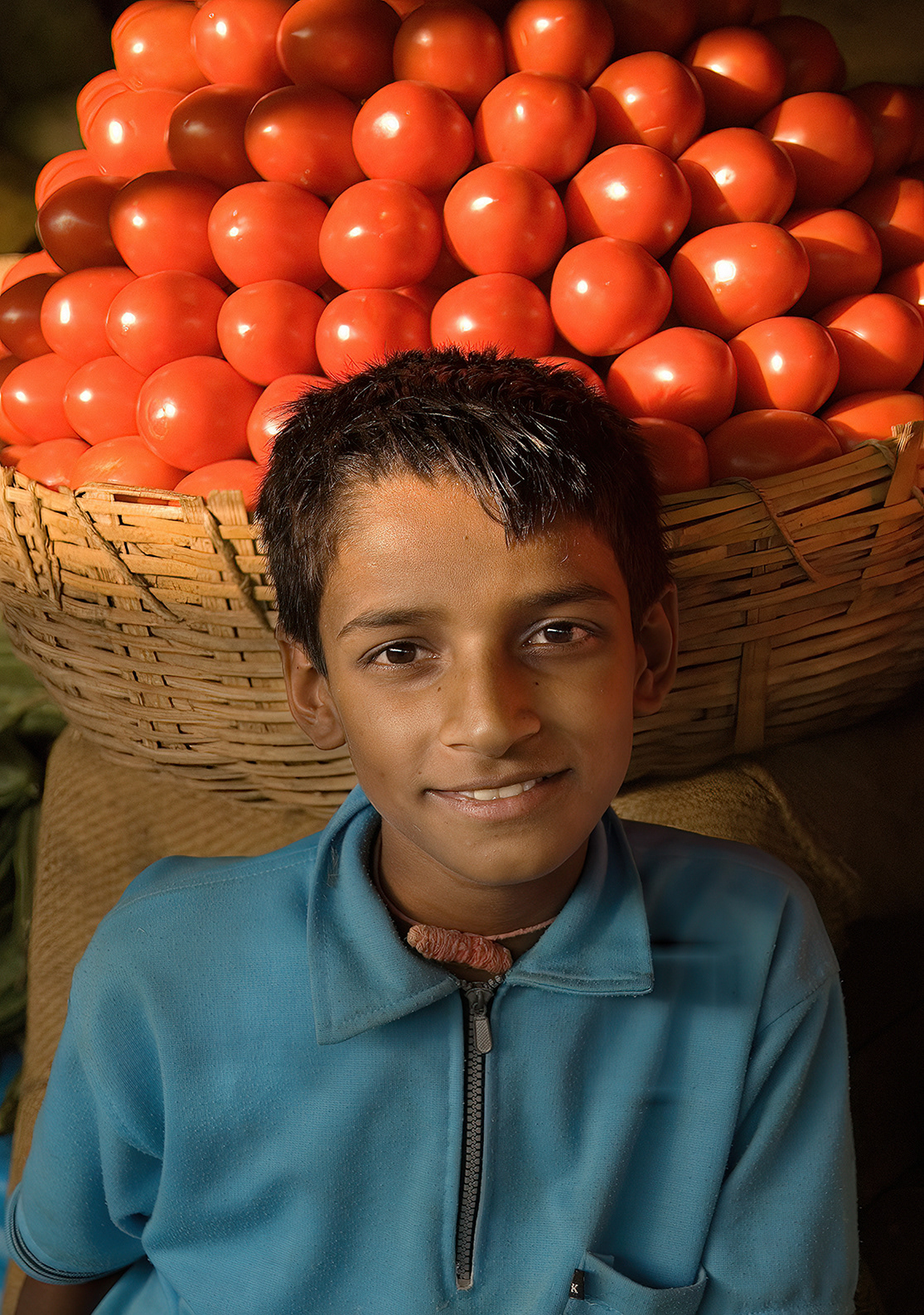 Vendeur de tomates - Maroc