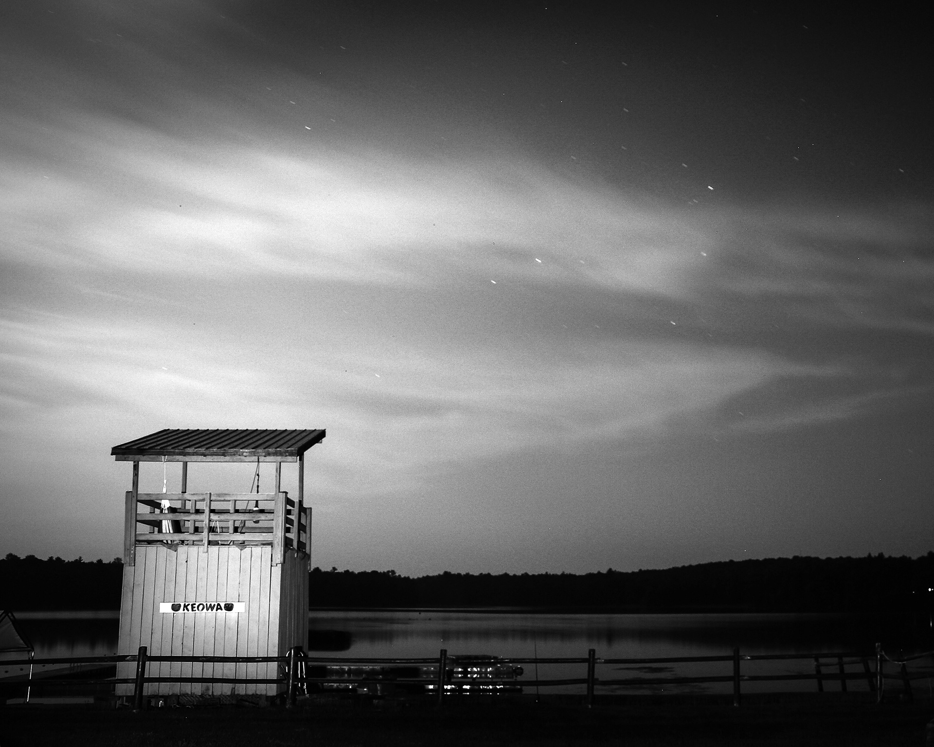 Camp Keowa R.I. HDR night time