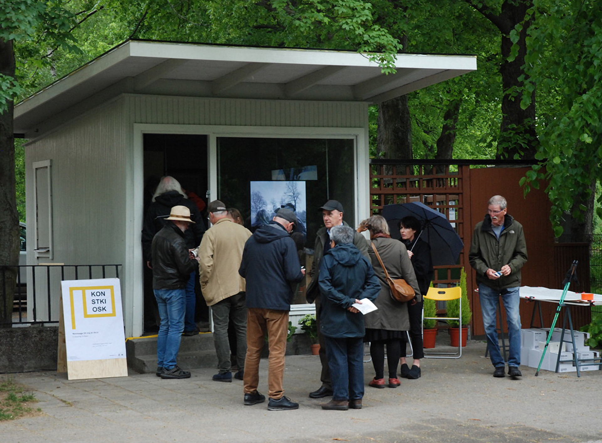 RESTORED FLOWER KIOSK