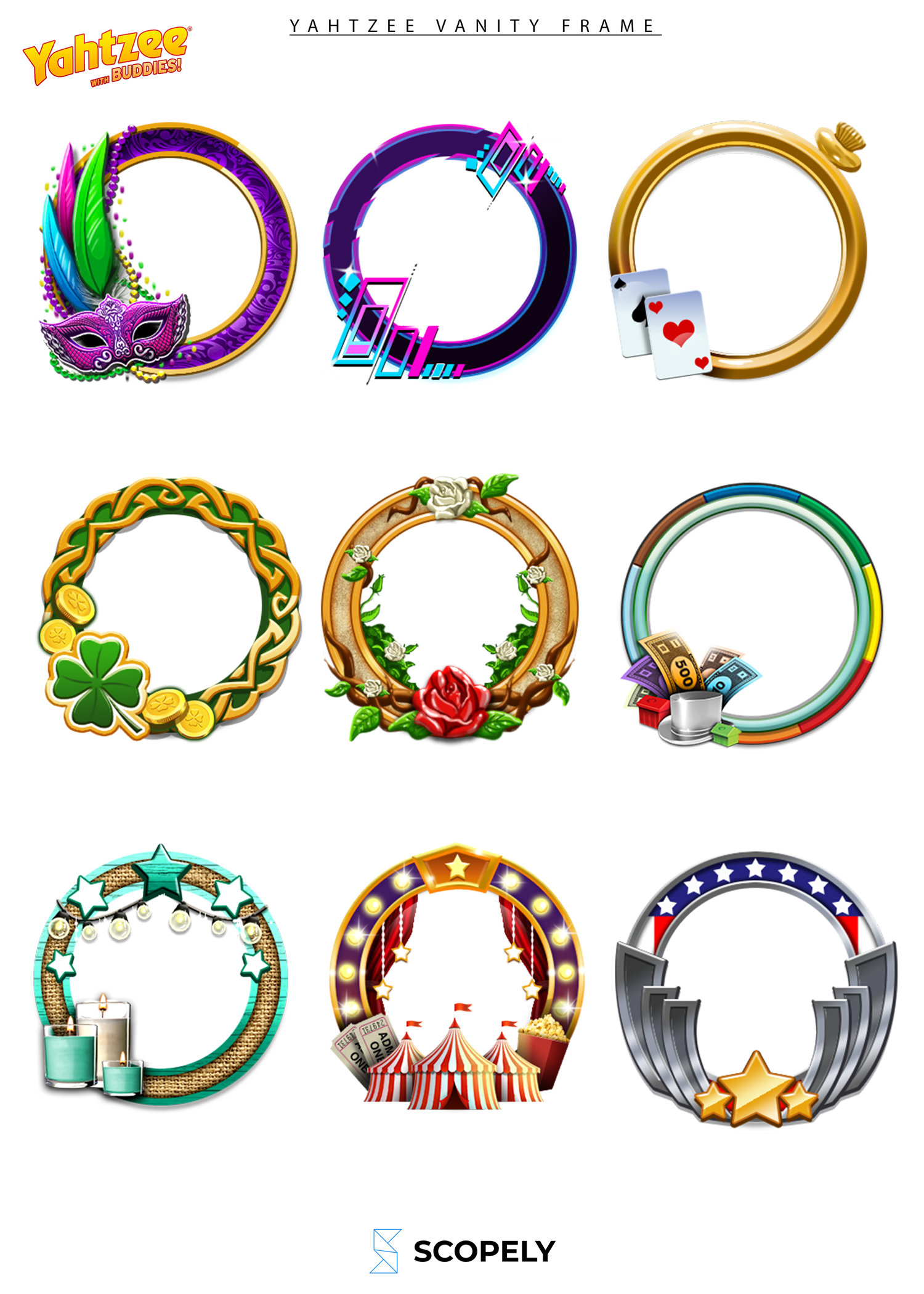 Compilation of Vanity Frames.