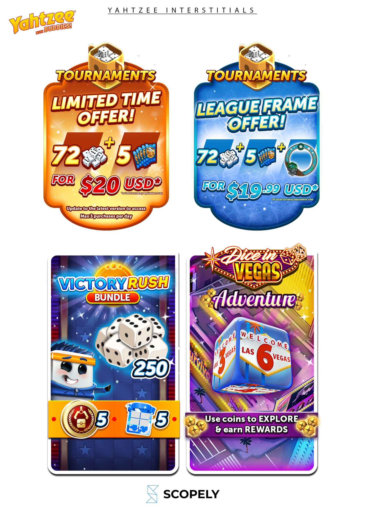 Yahtzee w/ Buddies Interstitials