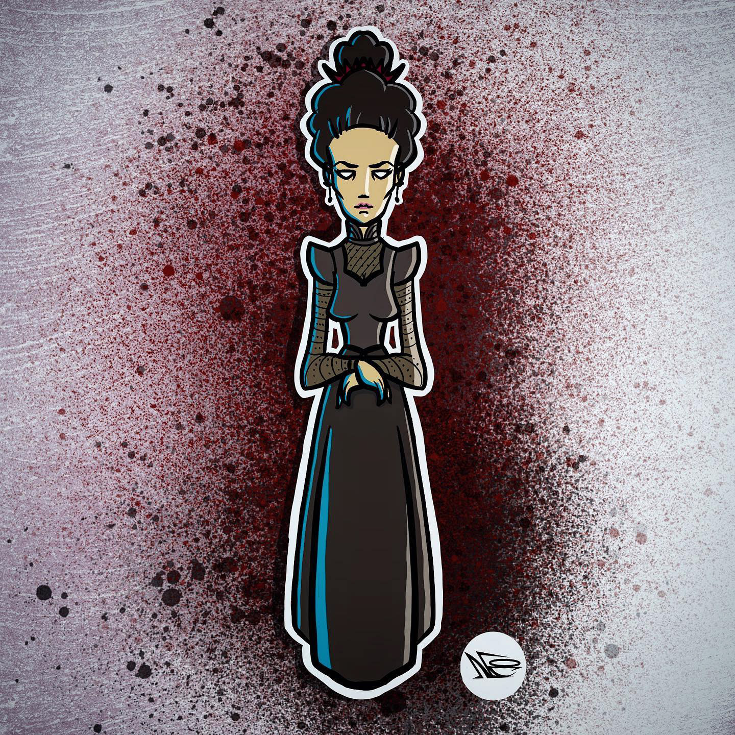 Vanessa Ives made in Procreate. 