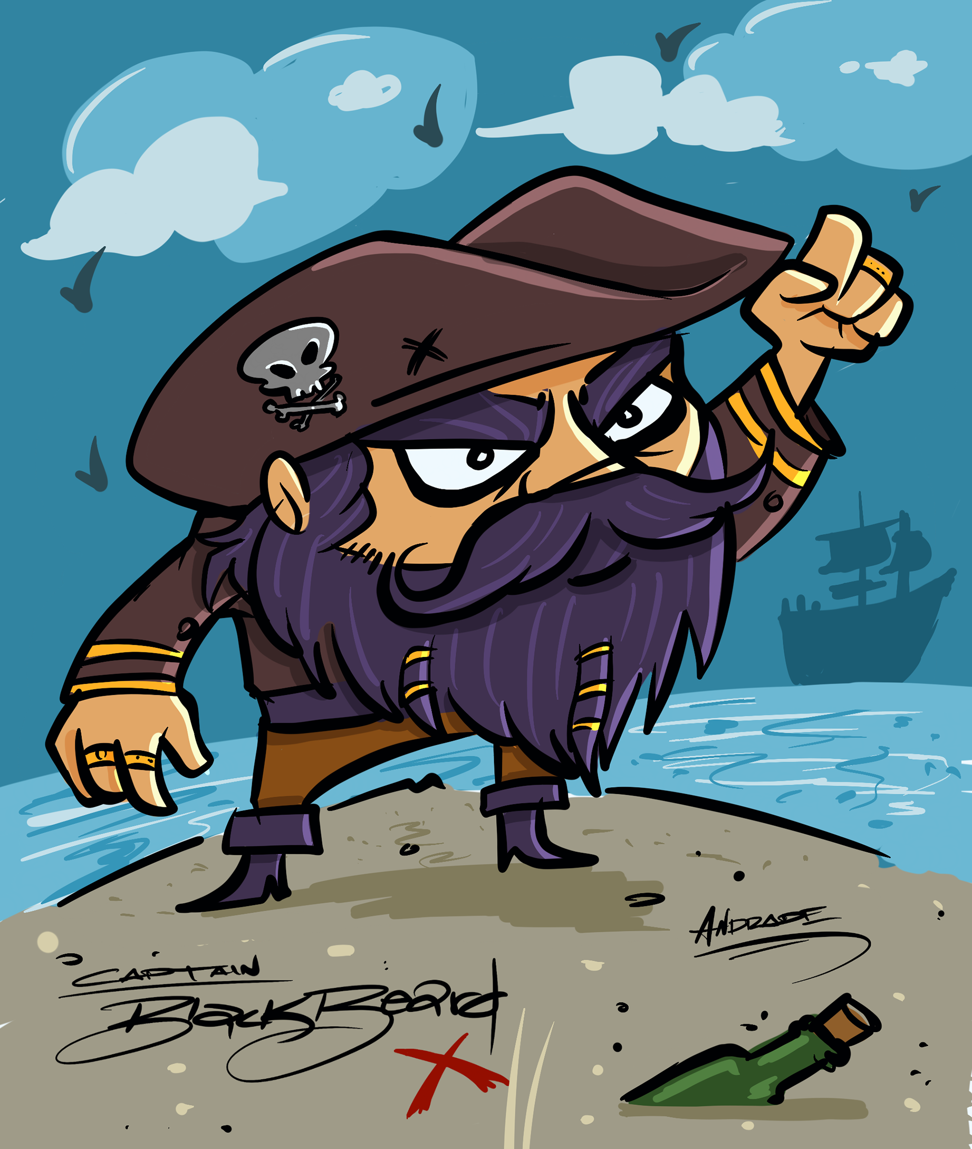 Blackbeard toon