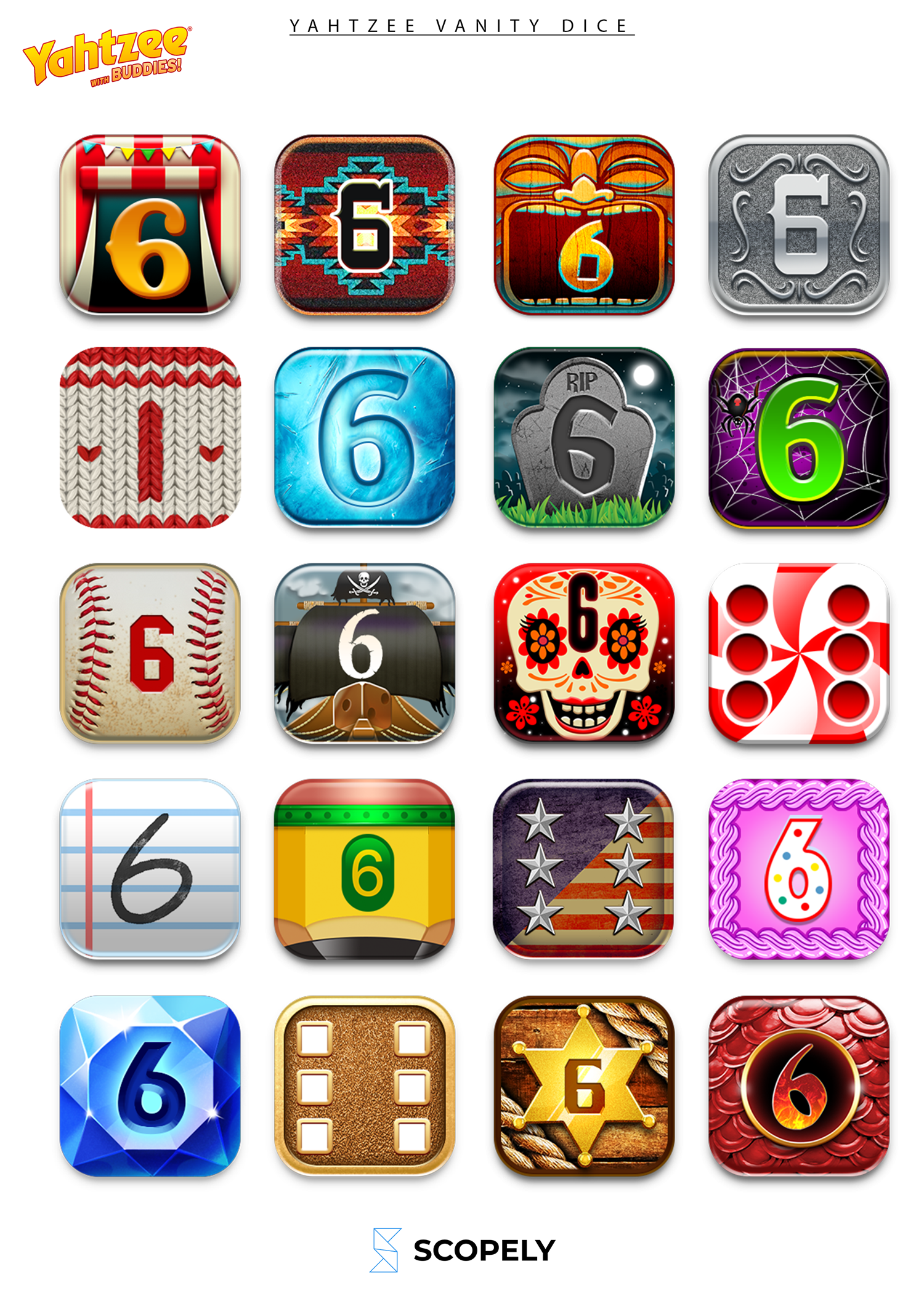 Compilation of Vanity Dice.