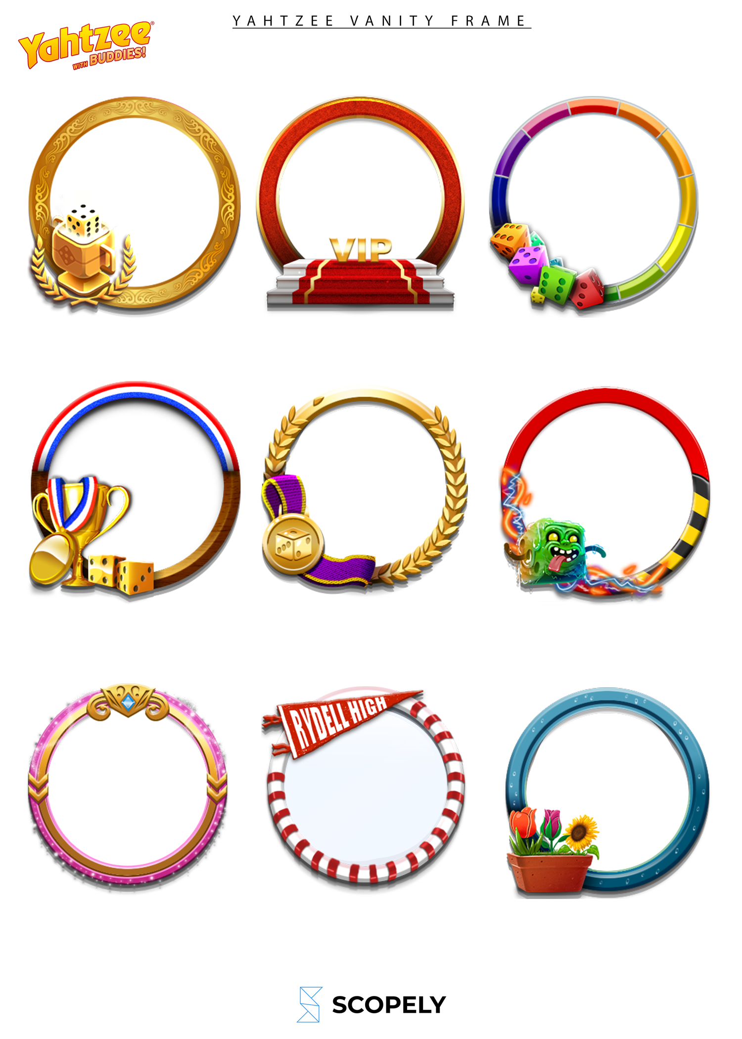 Compilation of Vanity Frames.