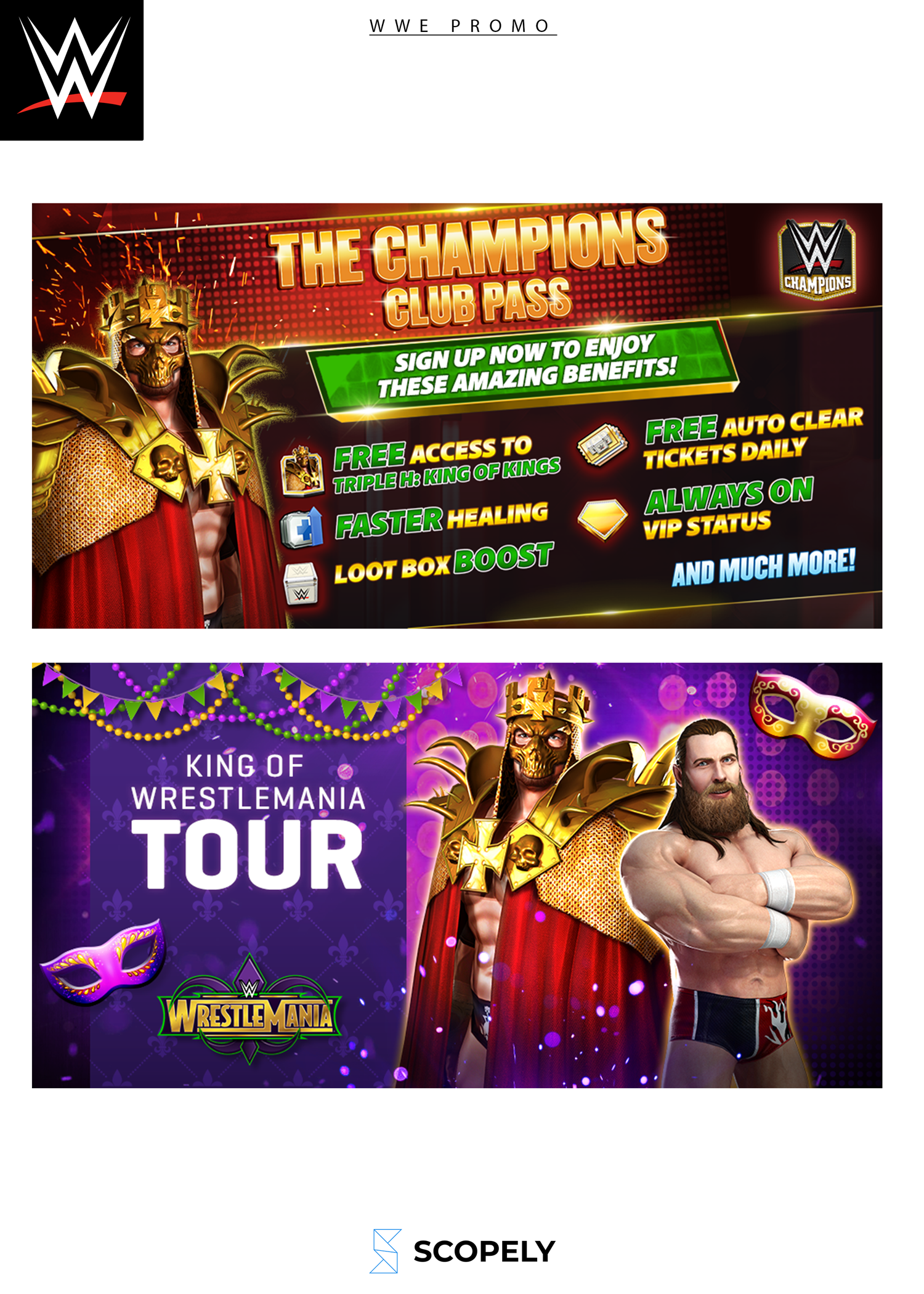 WWE Promo Art