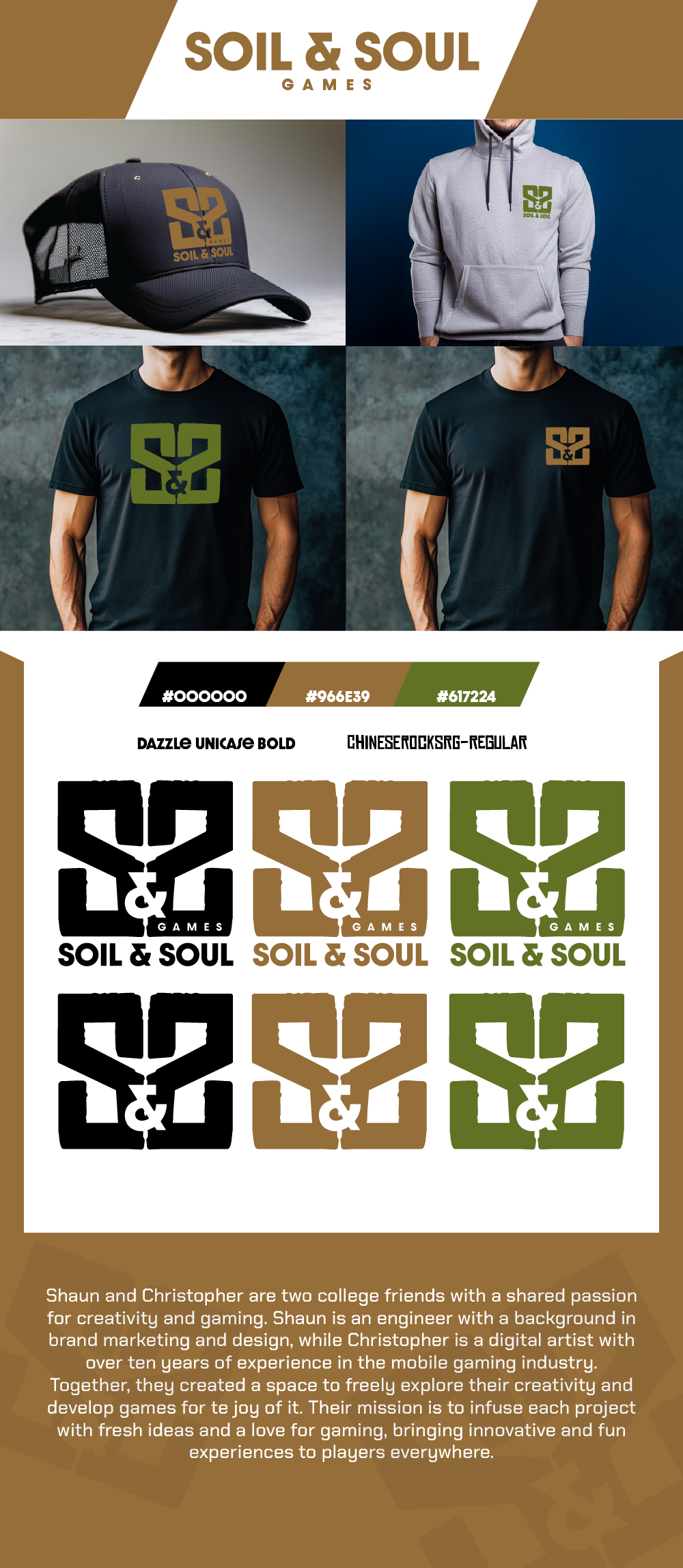 Brand for Gaming Company.