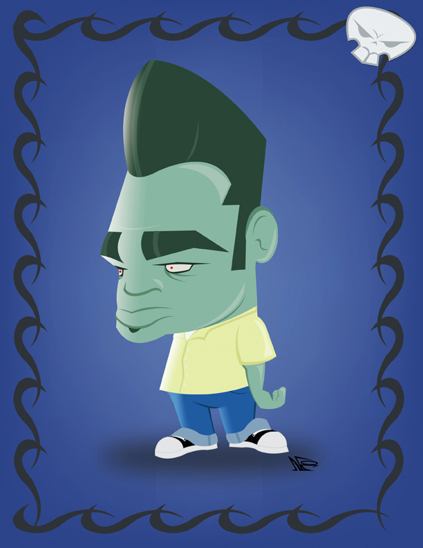 FrankenGreaser made in Photoshop.