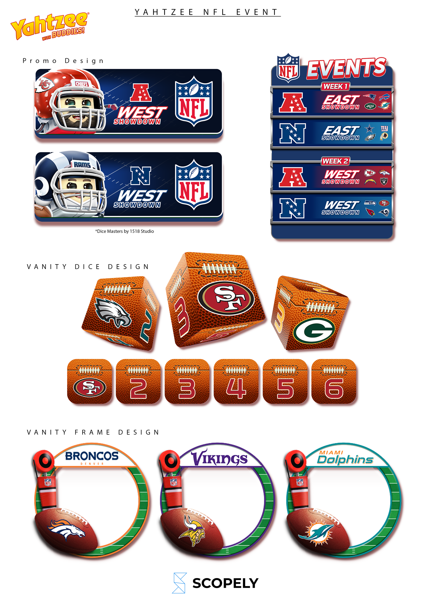 NFL & Yahtzee Event