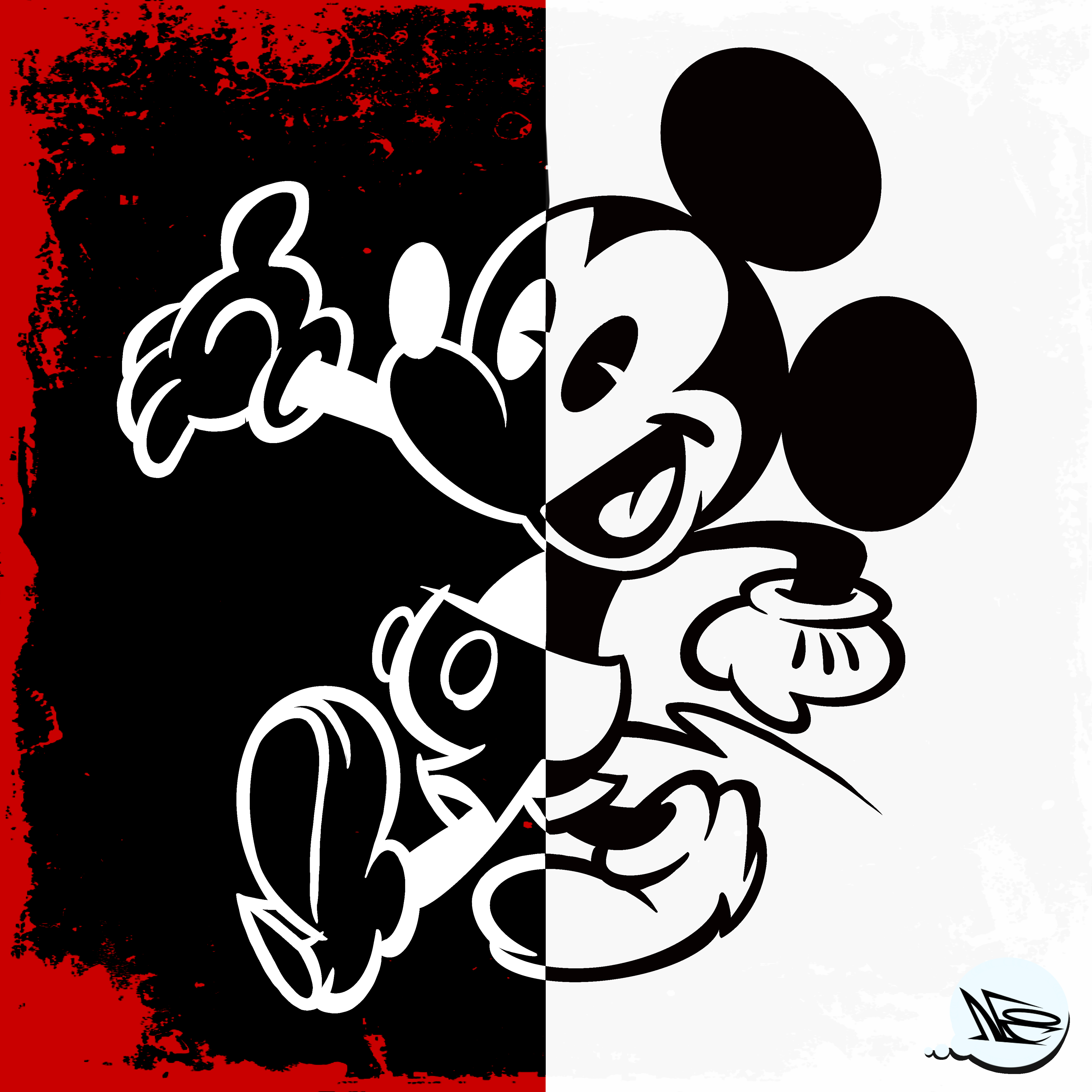 Mickey Digital art