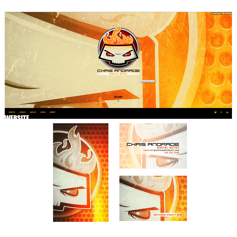 2016-2022 Website & Business Card Design